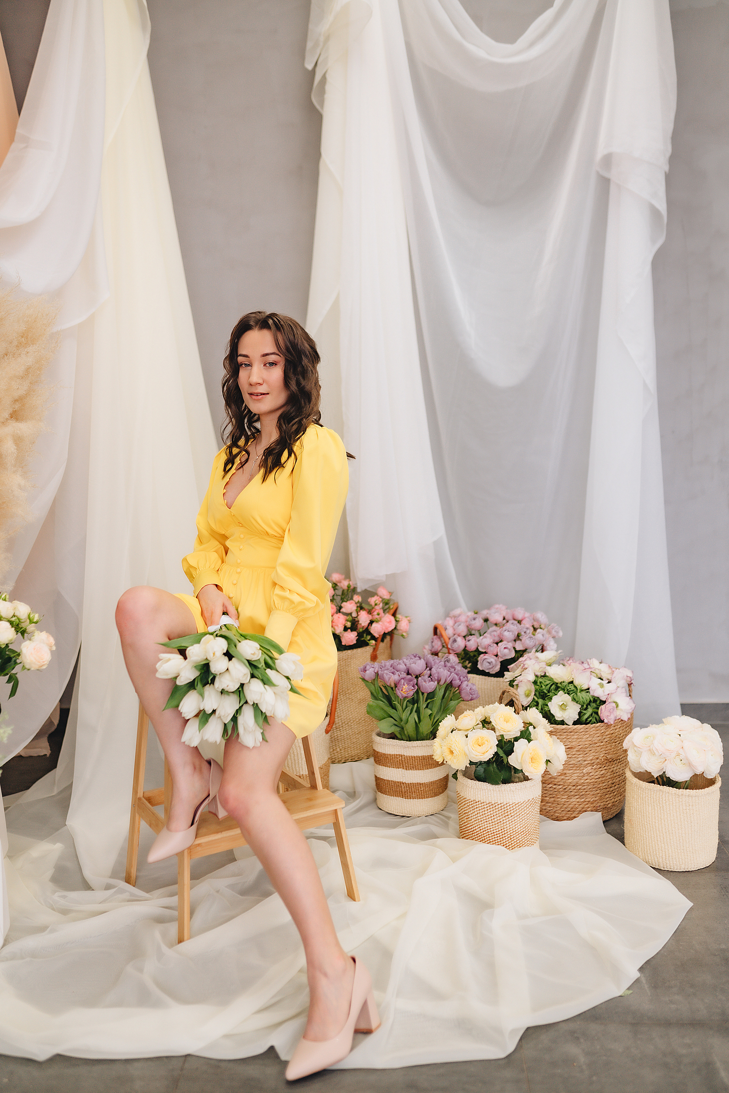 Анастасия | Фотодень с цветами. Фотограф Карина Шмулёва. Воронеж и область