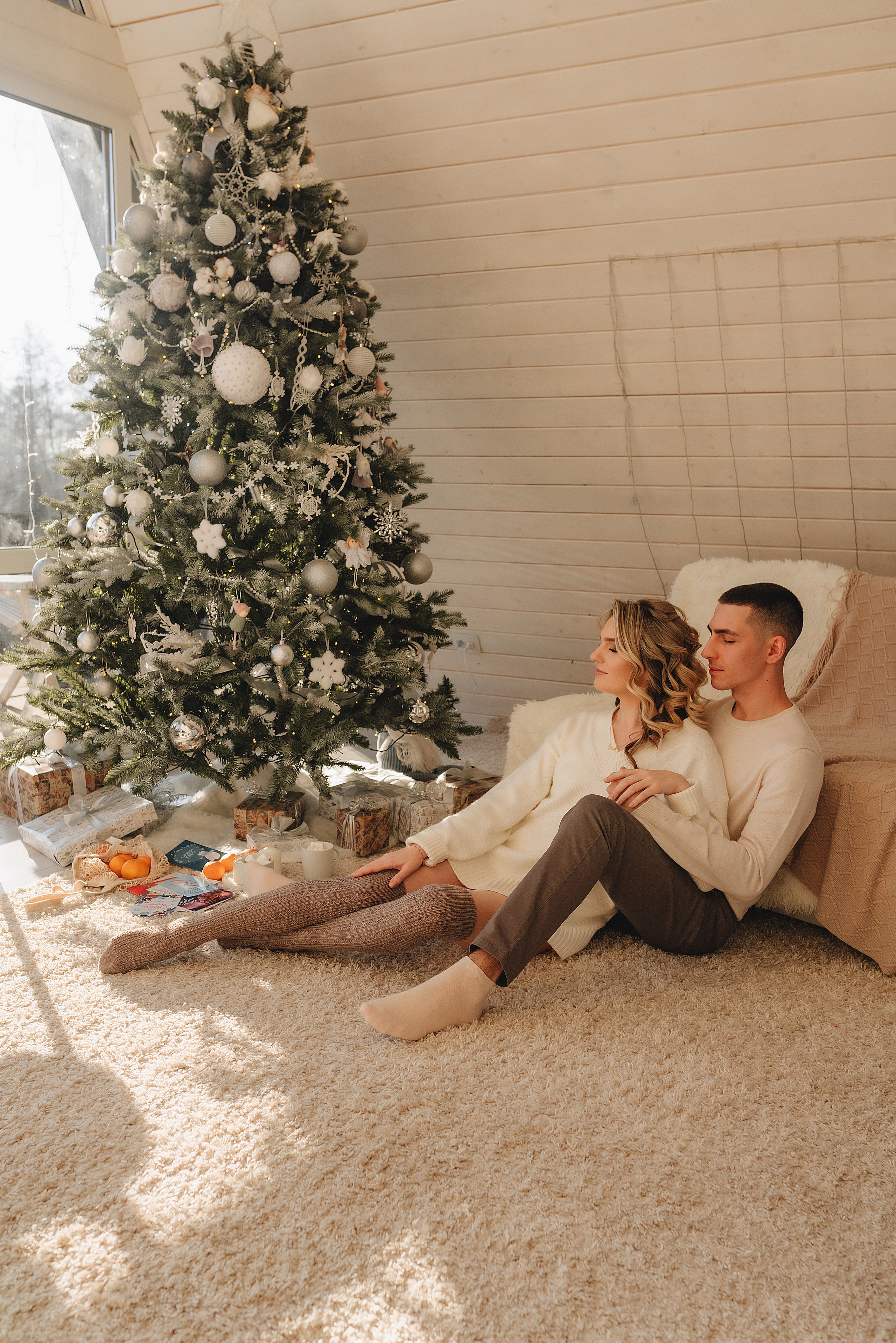 Кристина и Вадим | Новогодний фотодень. Фотограф Карина Шмулёва. Воронеж и область