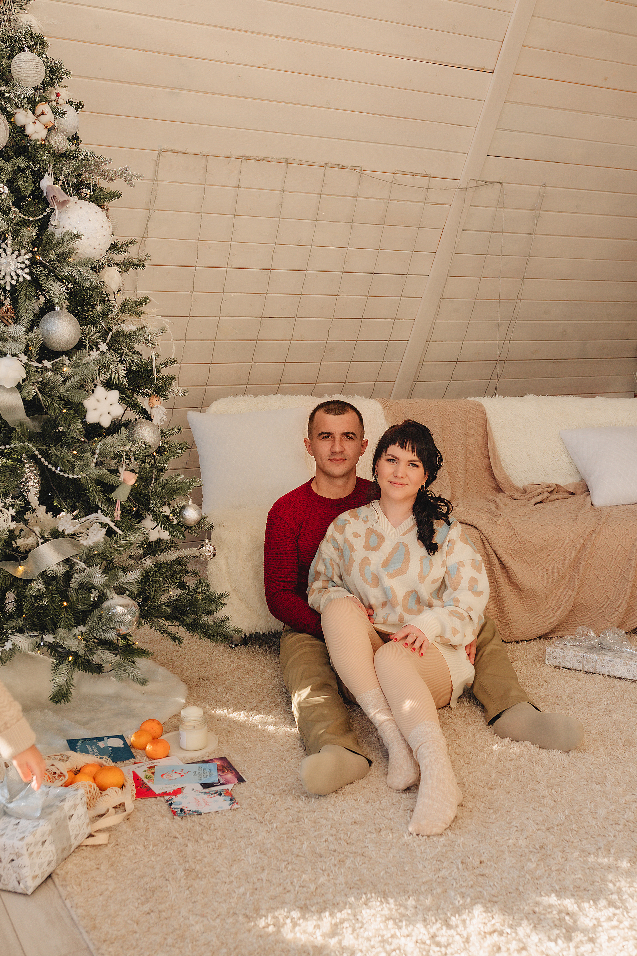 Семья Соколовых | Новогодний фотодень. Фотограф Карина Шмулёва. Воронеж и область