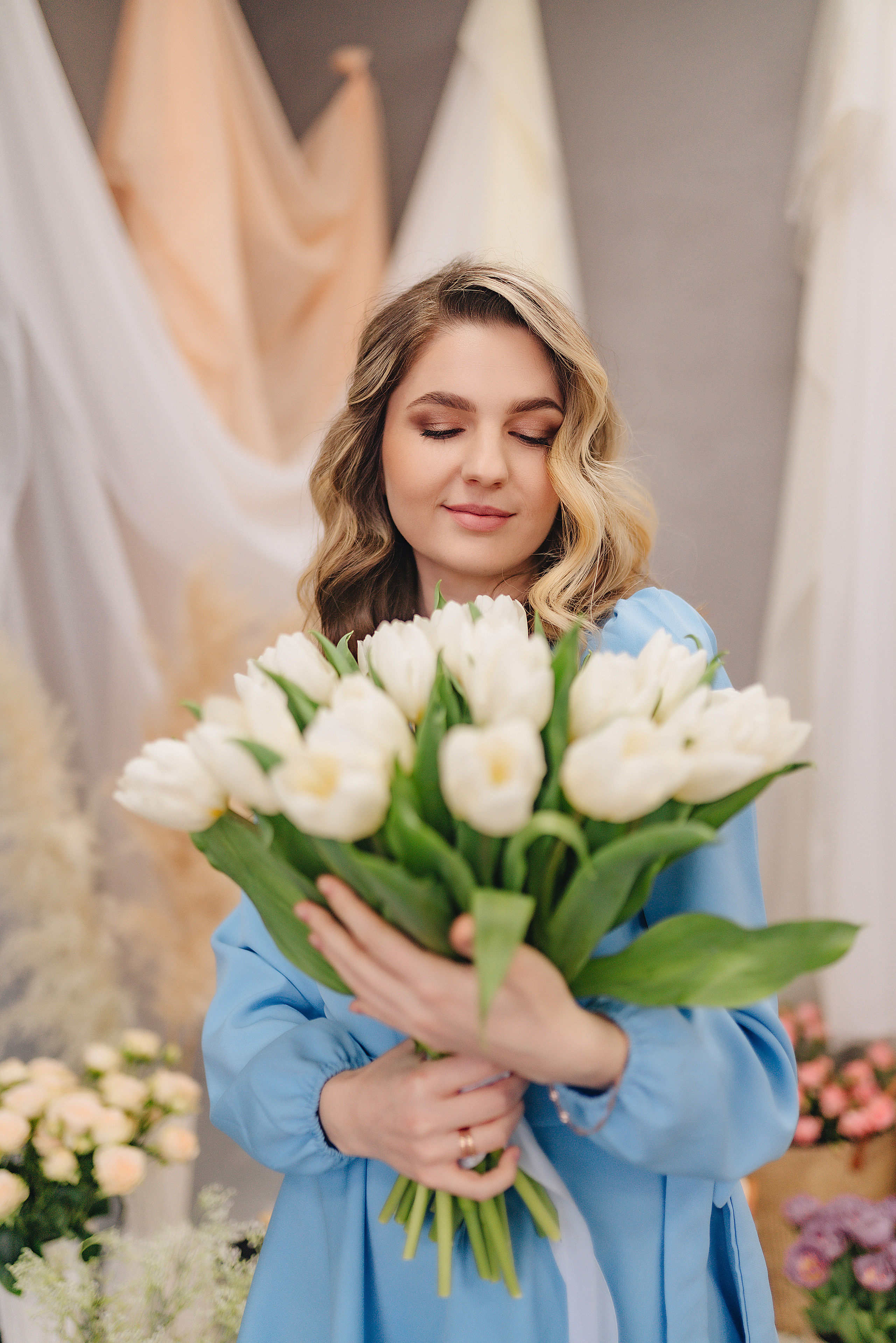 Кристина | Фотодень с цветами. Фотограф Карина Шмулёва. Воронеж и область