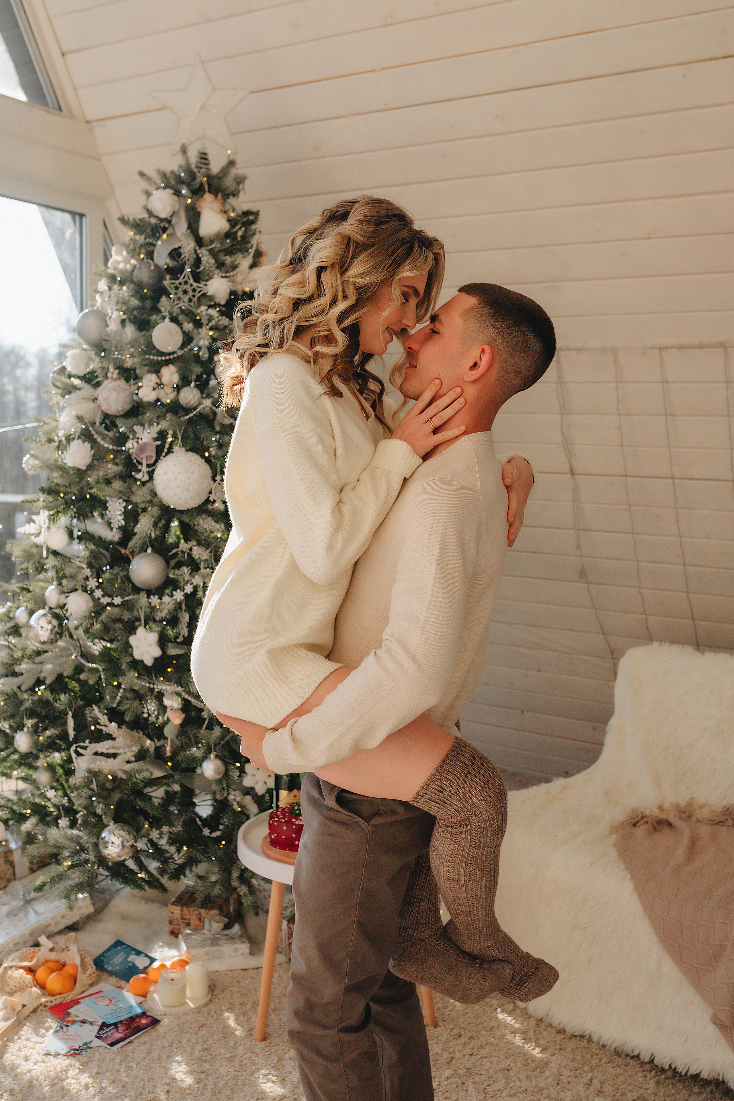 Кристина и Вадим | Новогодний фотодень. Фотограф Карина Шмулёва. Воронеж и область