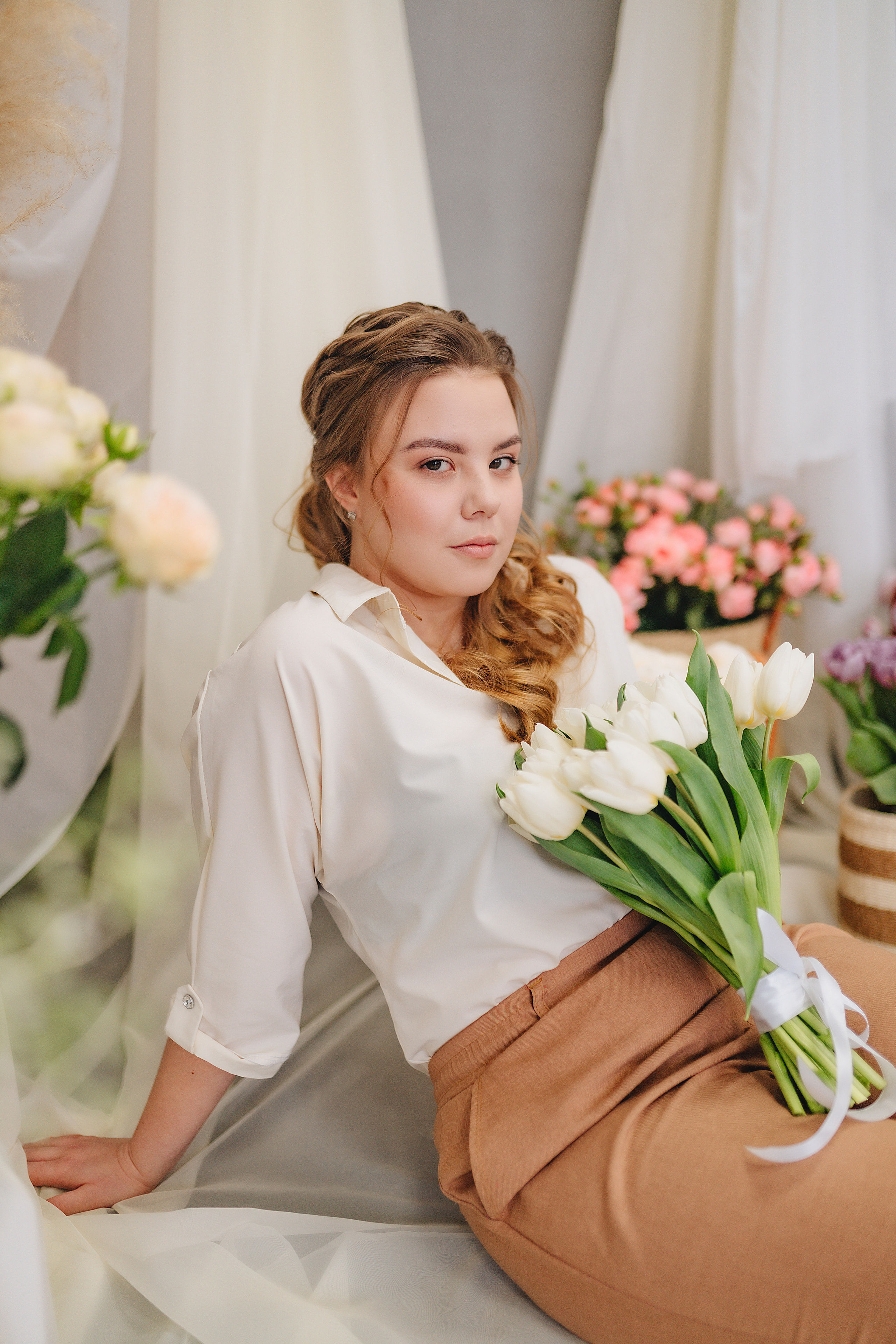 Елизавета | Фотодень с цветами. Фотограф Карина Шмулёва. Воронеж и область