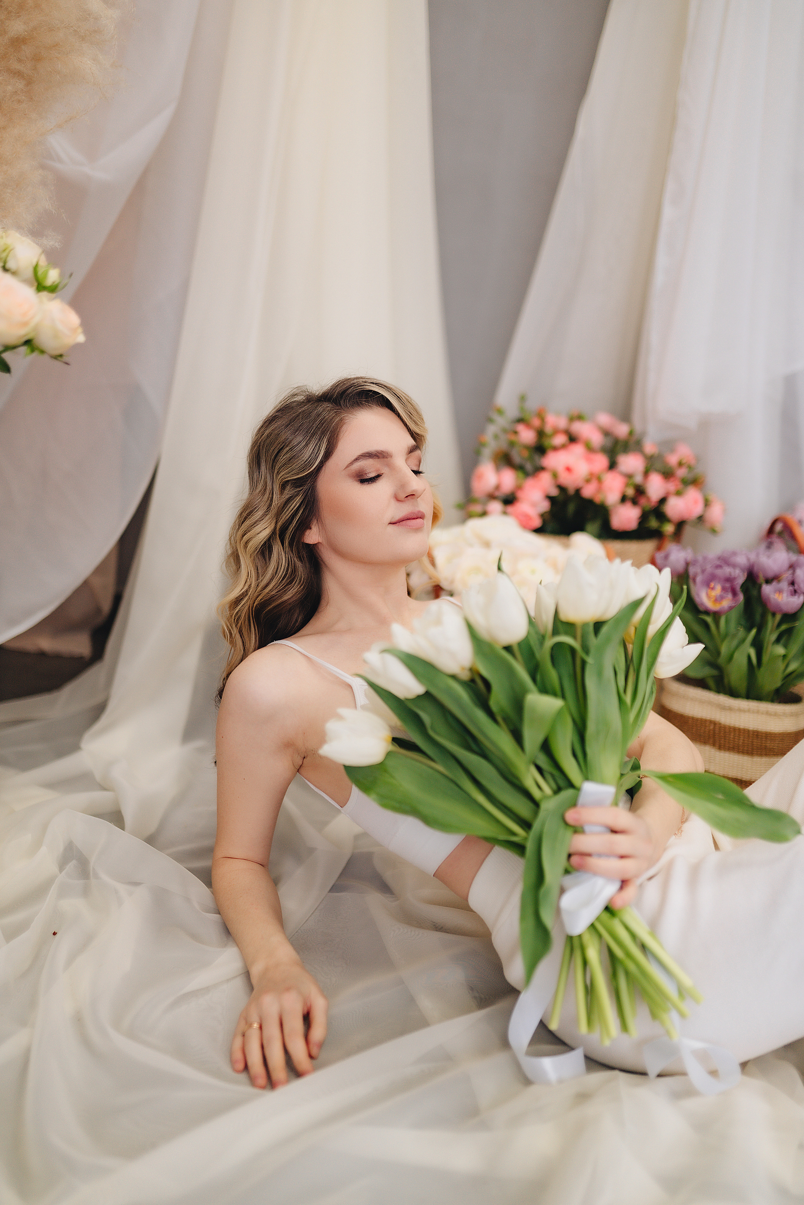 Кристина | Фотодень с цветами. Фотограф Карина Шмулёва. Воронеж и область