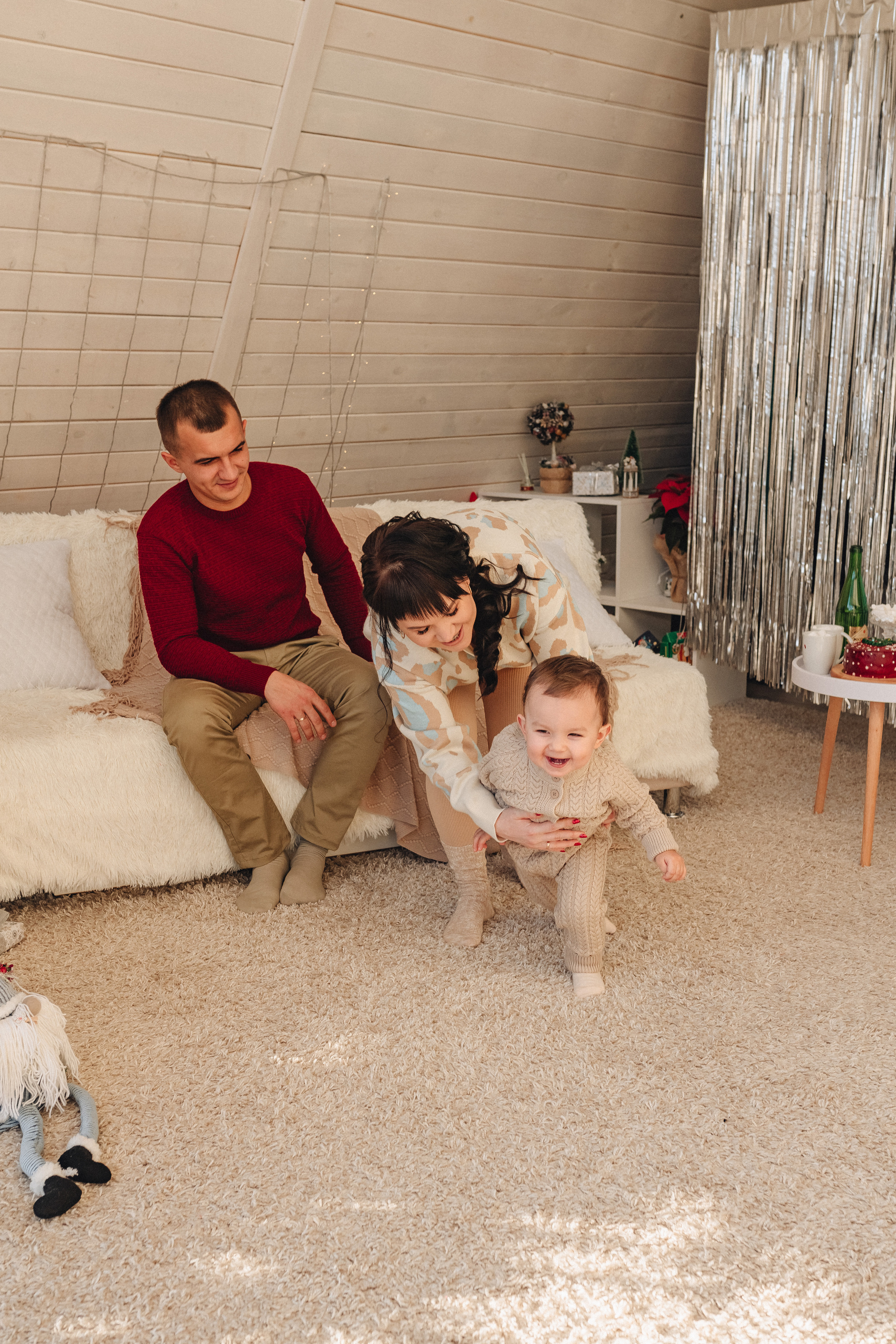 Семья Соколовых | Новогодний фотодень. Фотограф Карина Шмулёва. Воронеж и область