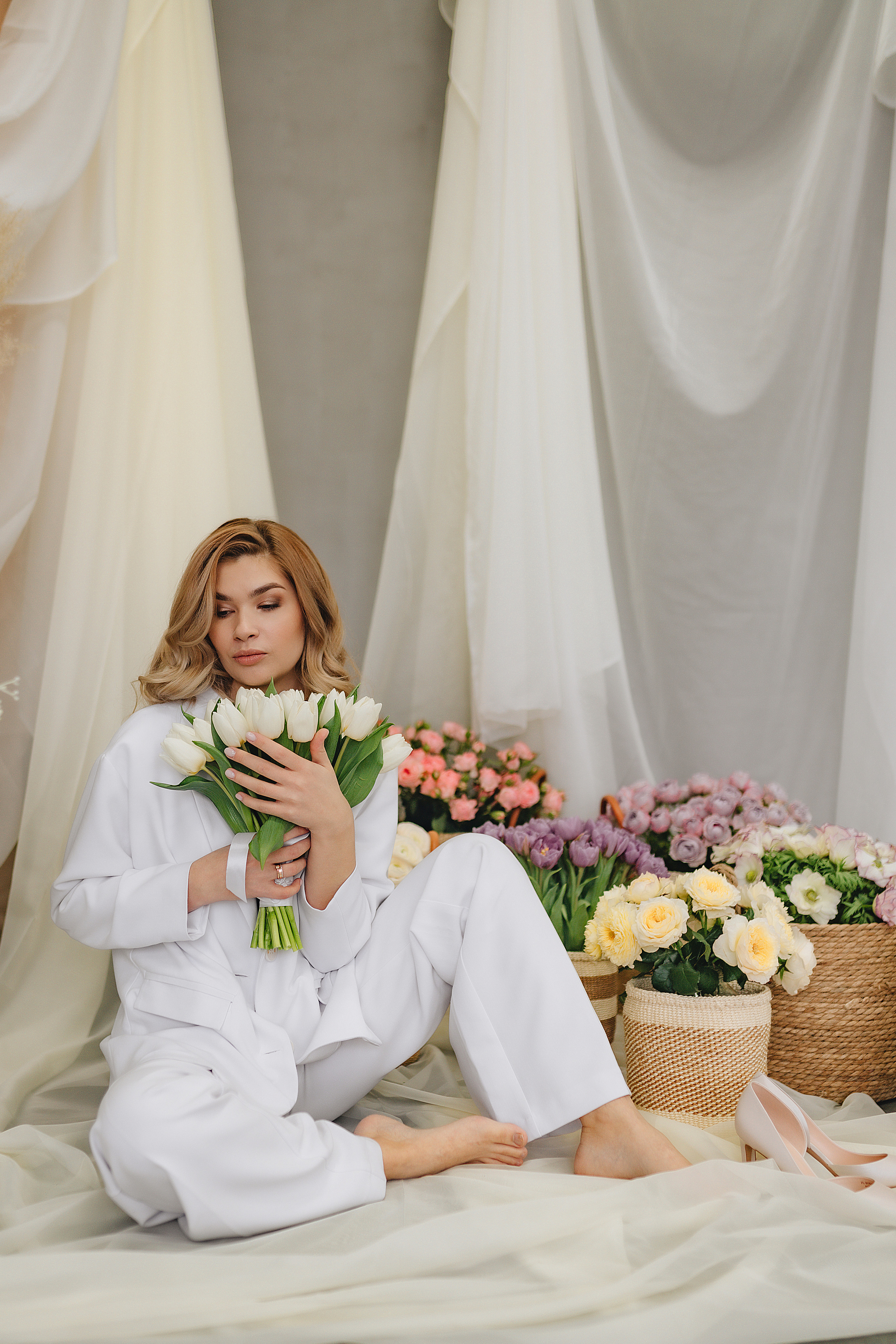 Алина | Фотодень с цветами. Фотограф Карина Шмулёва. Воронеж и область