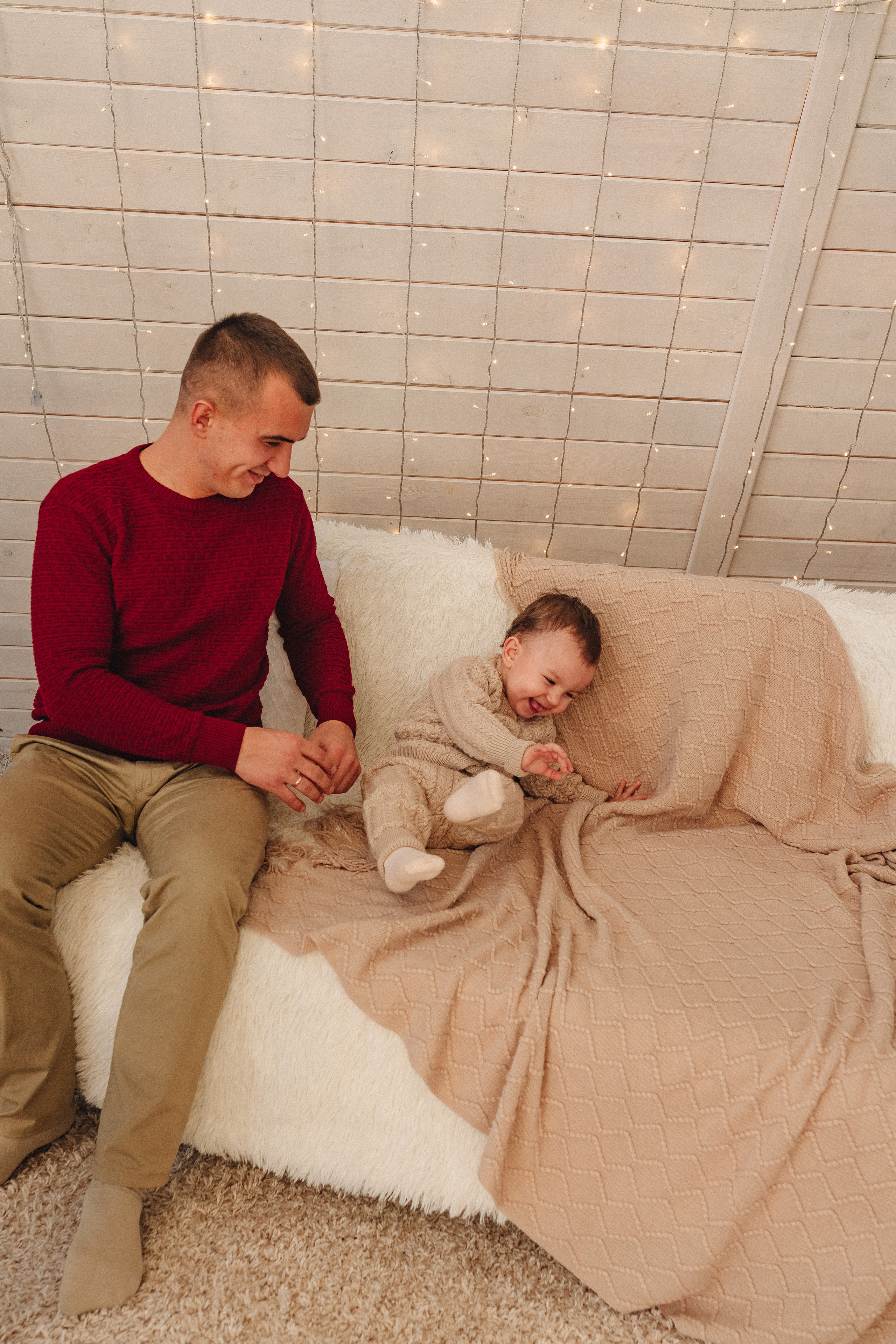 Семья Соколовых | Новогодний фотодень. Фотограф Карина Шмулёва. Воронеж и область