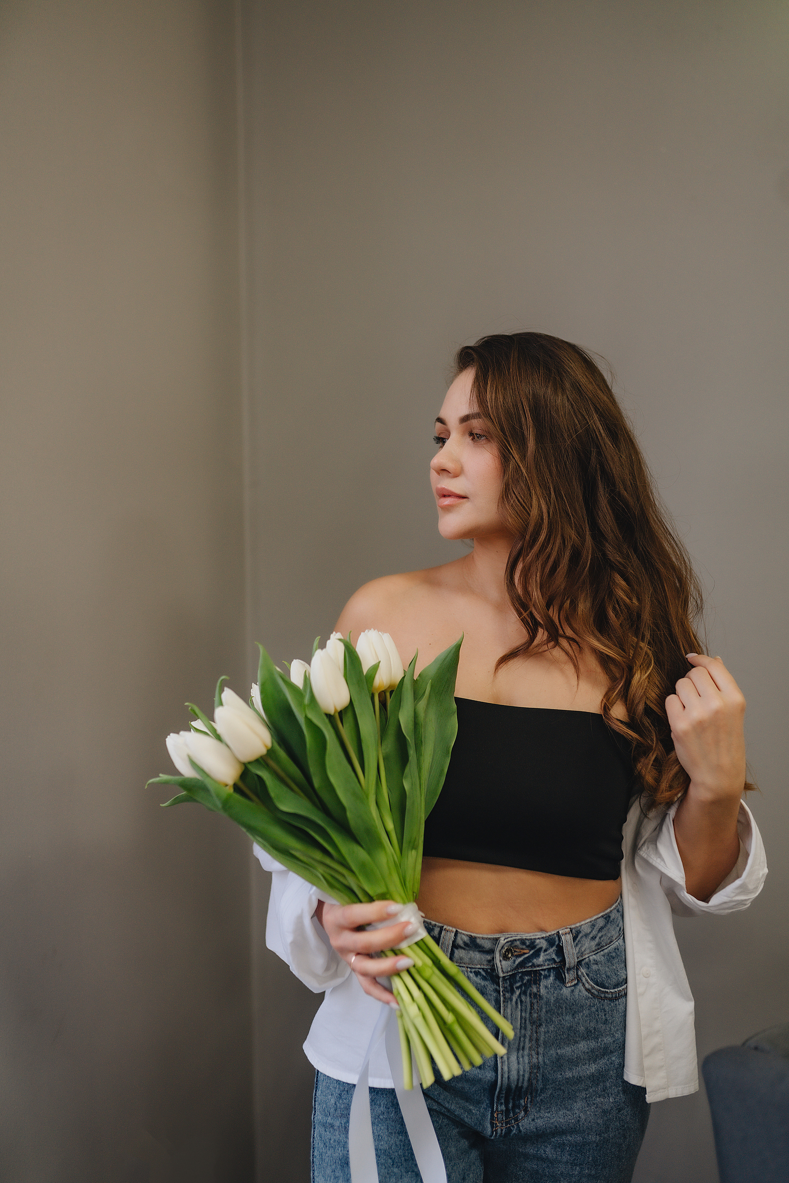 Анна | Фотодень с цветами. Фотограф Карина Шмулёва. Воронеж и область