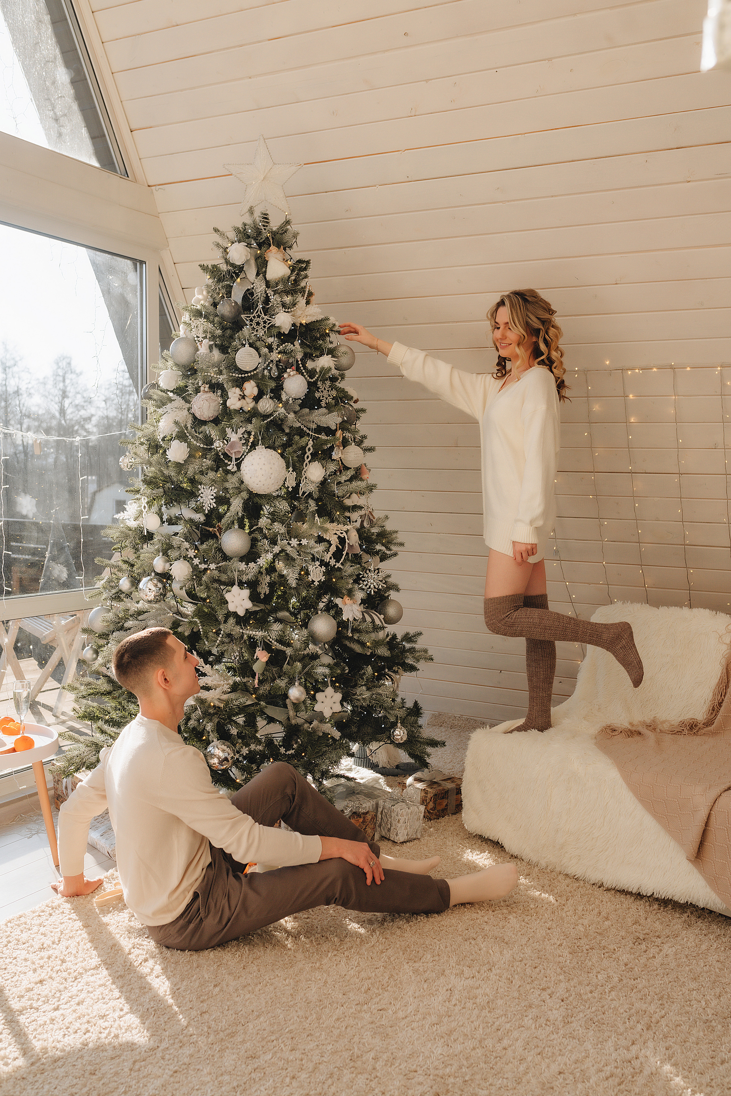 Кристина и Вадим | Новогодний фотодень. Фотограф Карина Шмулёва. Воронеж и область