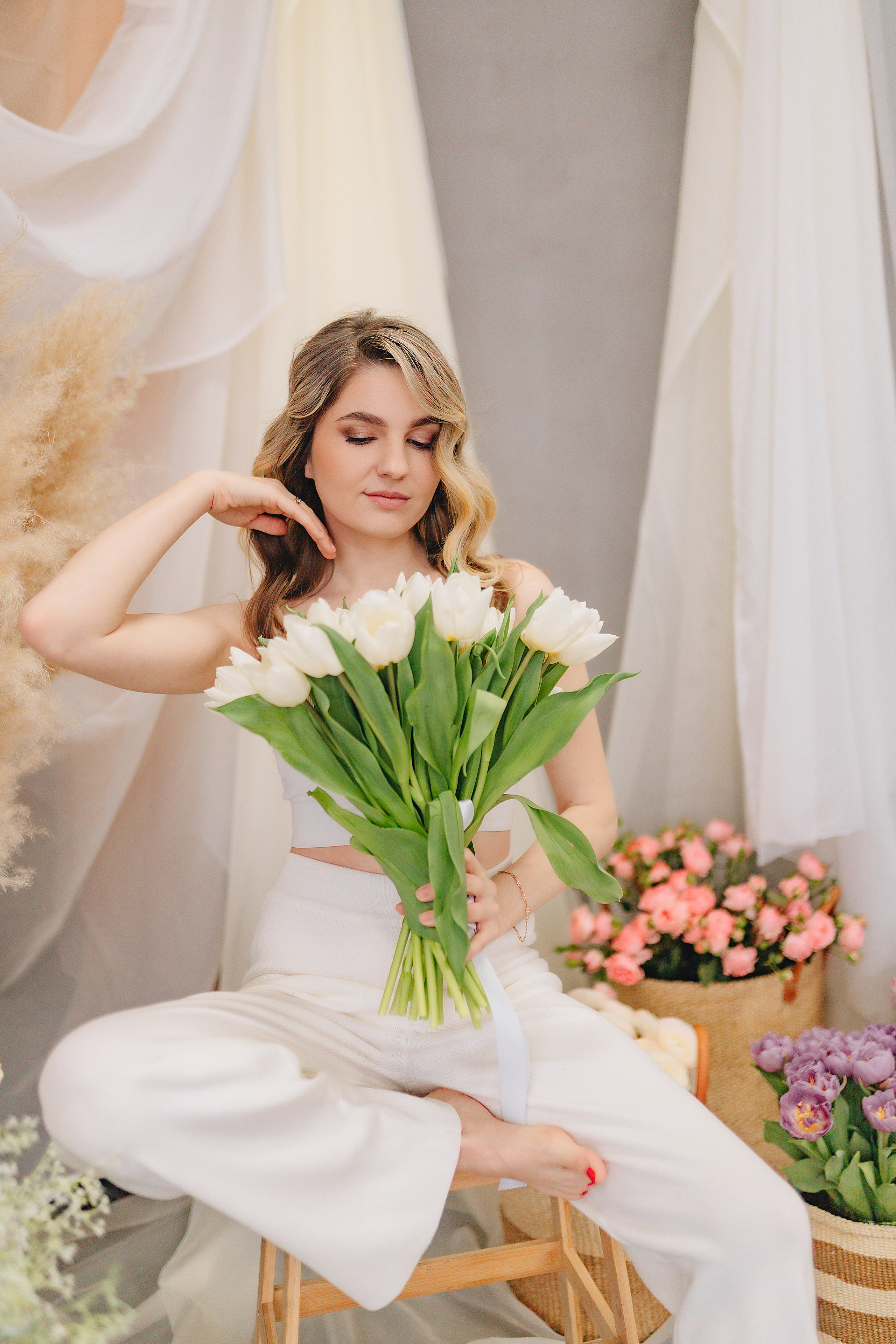 Кристина | Фотодень с цветами. Фотограф Карина Шмулёва. Воронеж и область