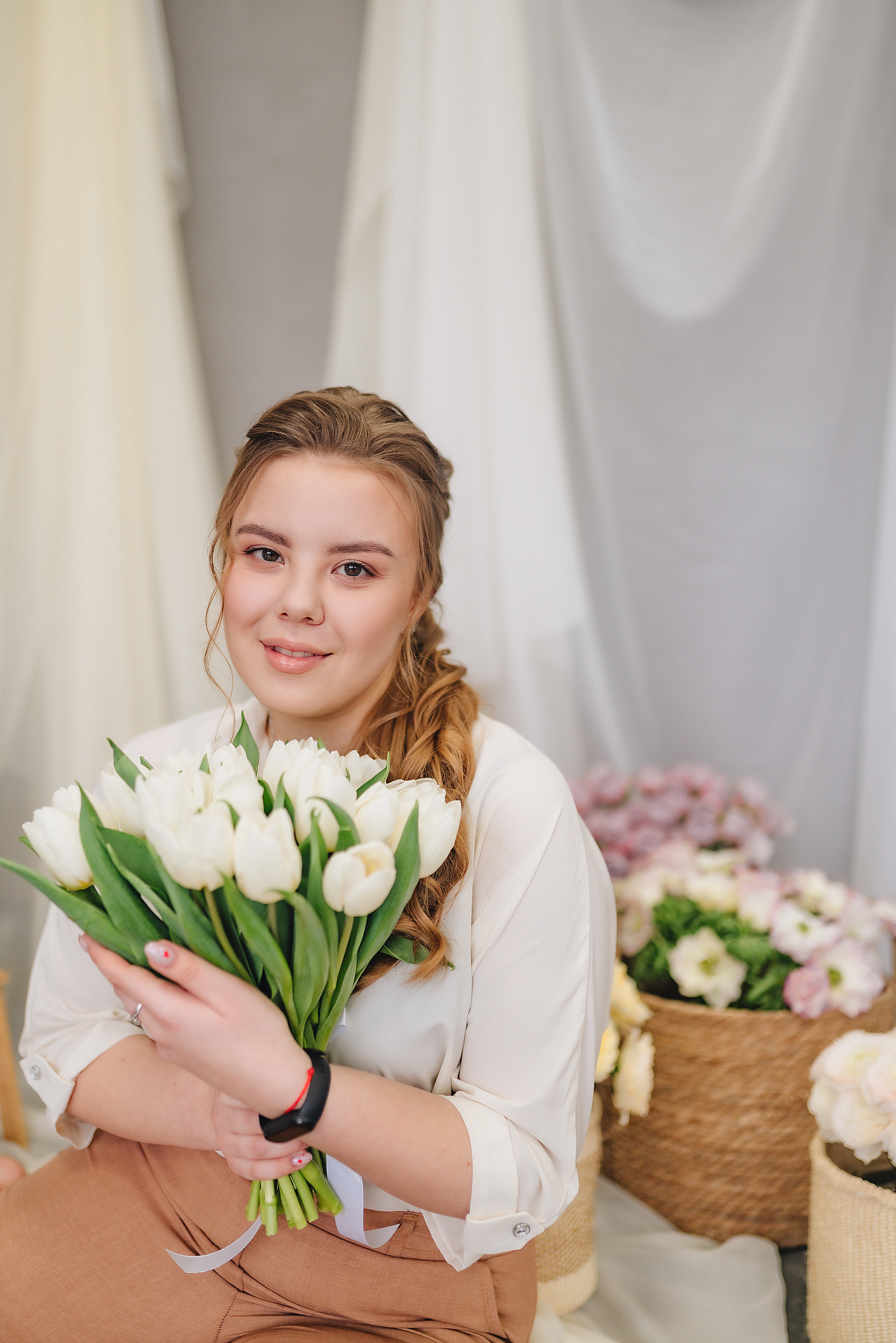 Елизавета | Фотодень с цветами. Фотограф Карина Шмулёва. Воронеж и область