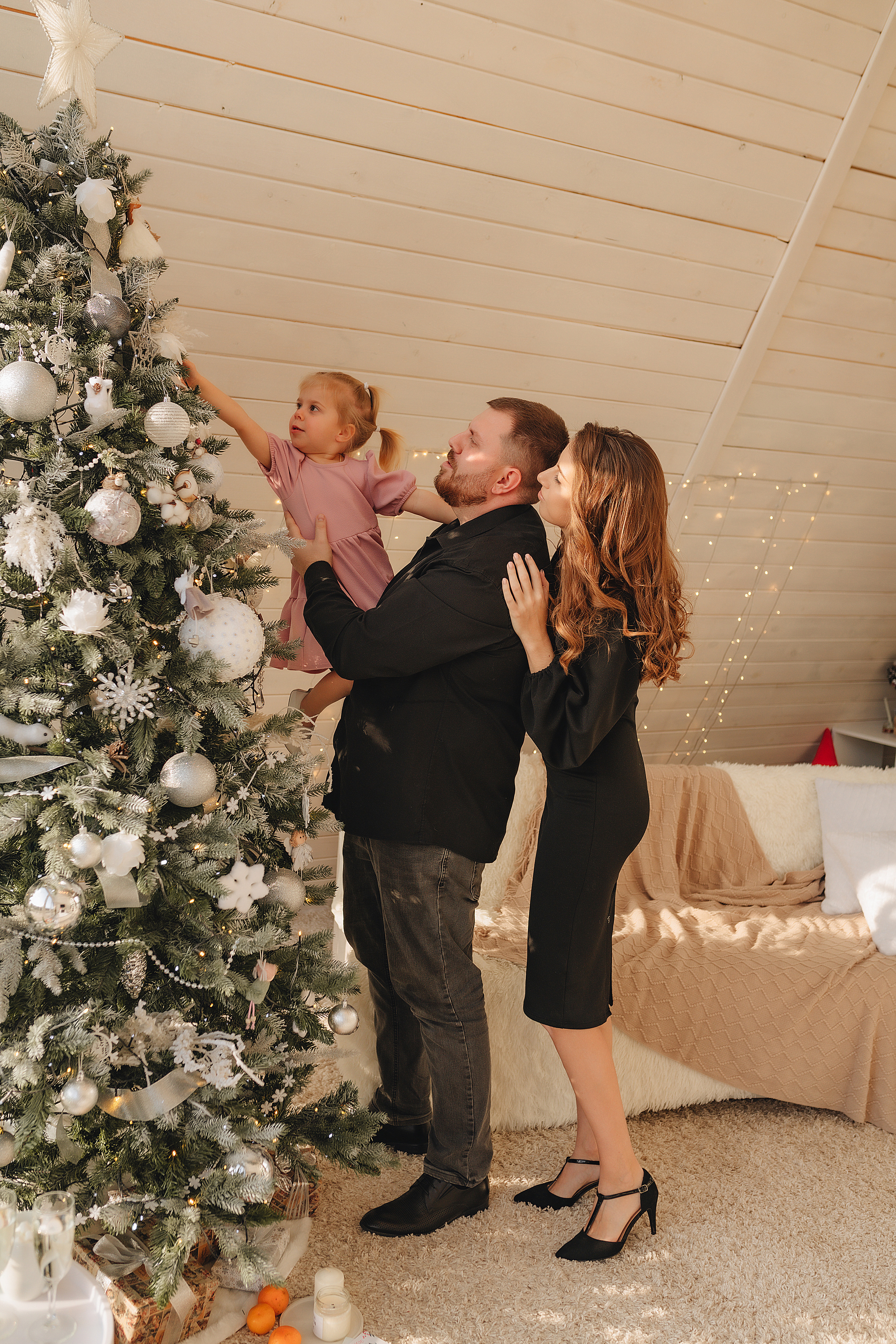 Семья Ивашко | Новогодний фотодень. Фотограф Карина Шмулёва. Воронеж и область