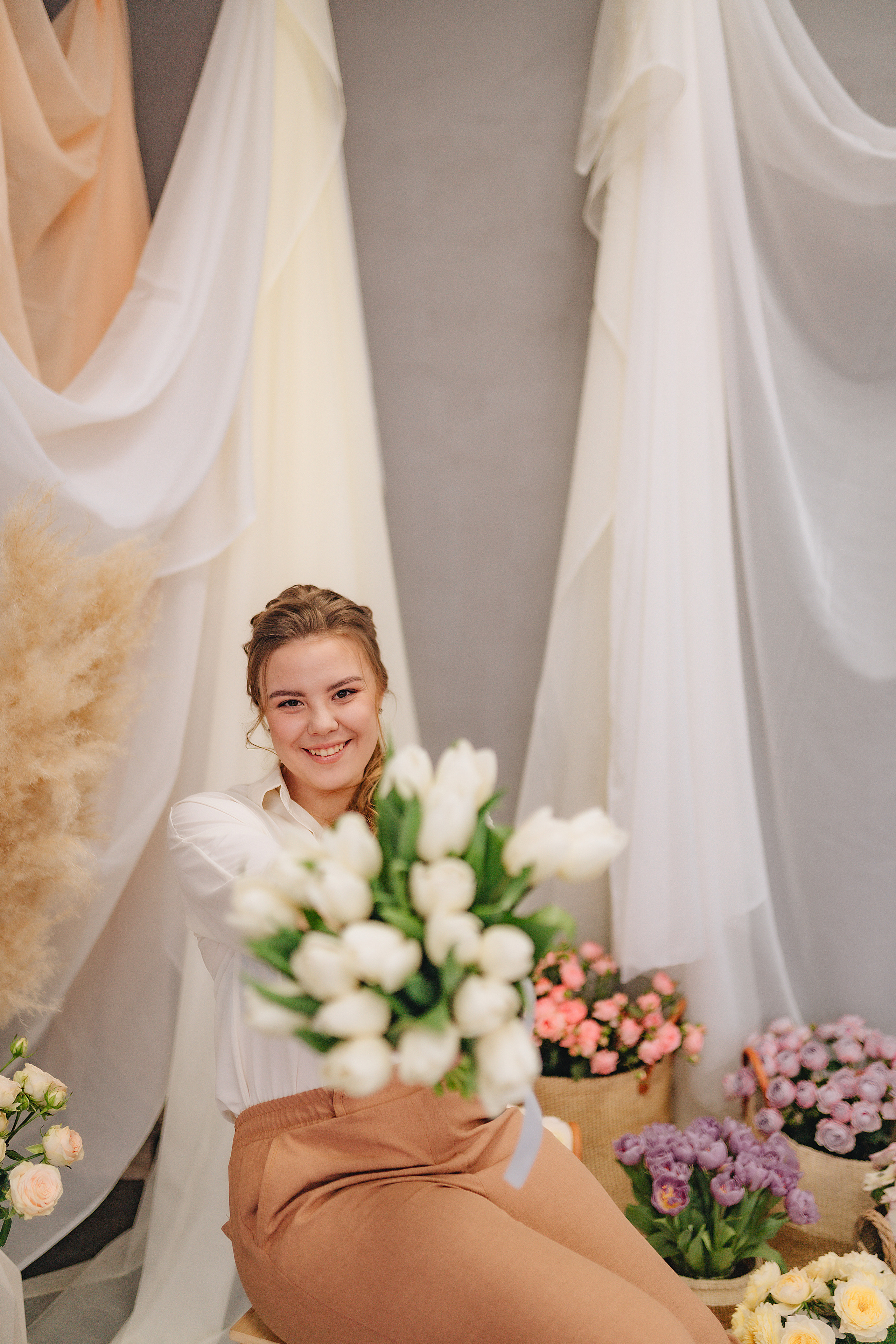 Елизавета | Фотодень с цветами. Фотограф Карина Шмулёва. Воронеж и область