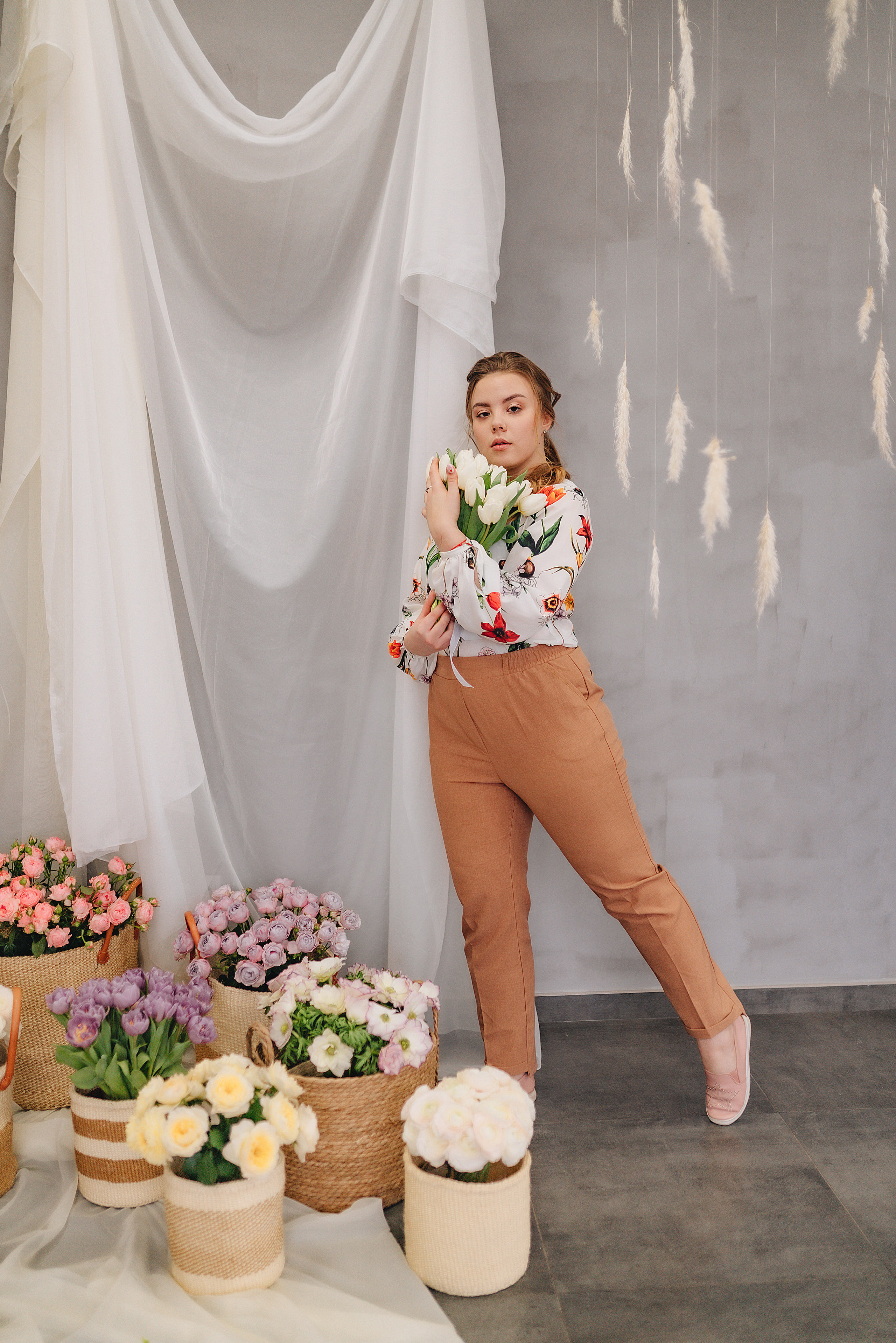 Елизавета | Фотодень с цветами. Фотограф Карина Шмулёва. Воронеж и область