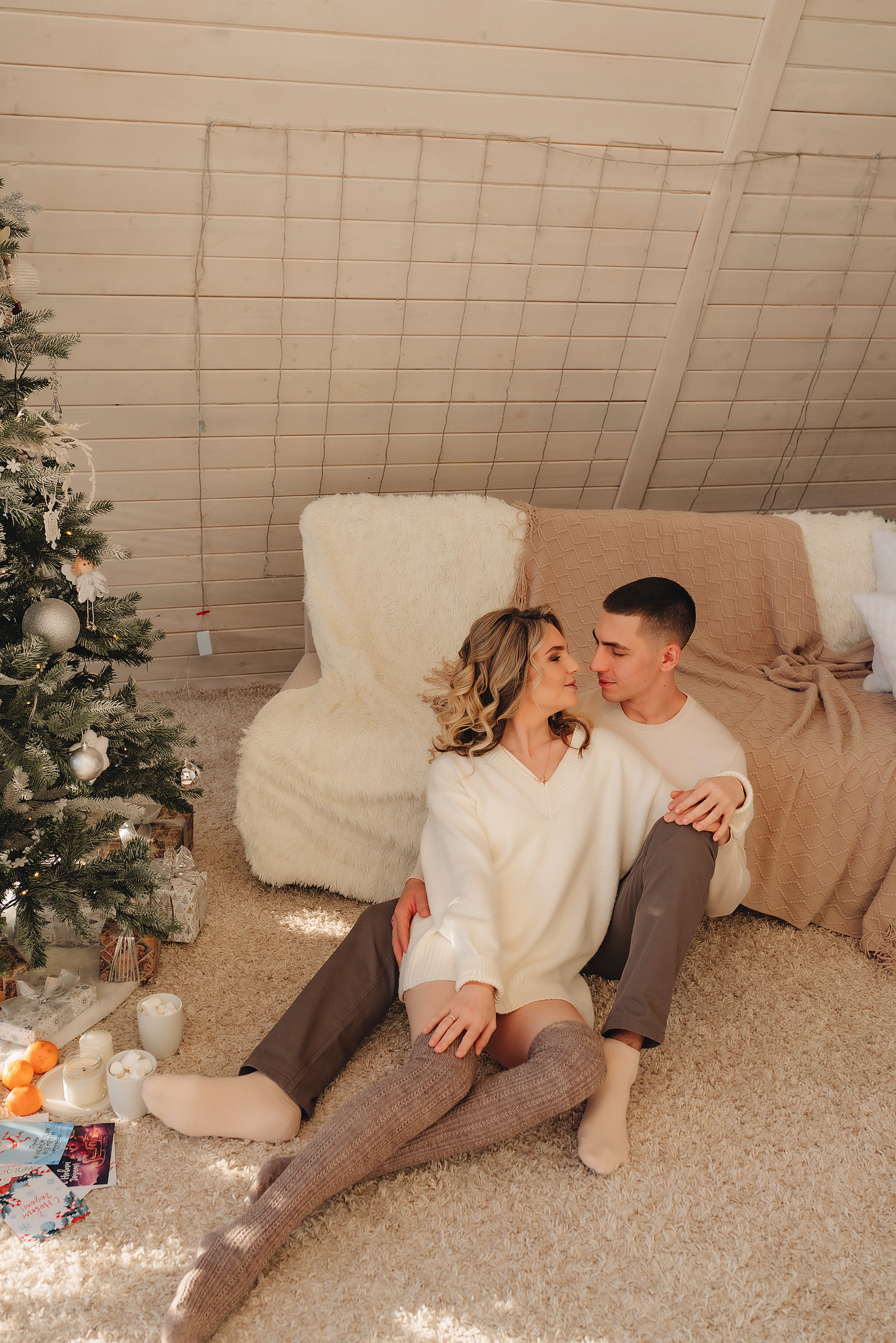 Кристина и Вадим | Новогодний фотодень. Фотограф Карина Шмулёва. Воронеж и область