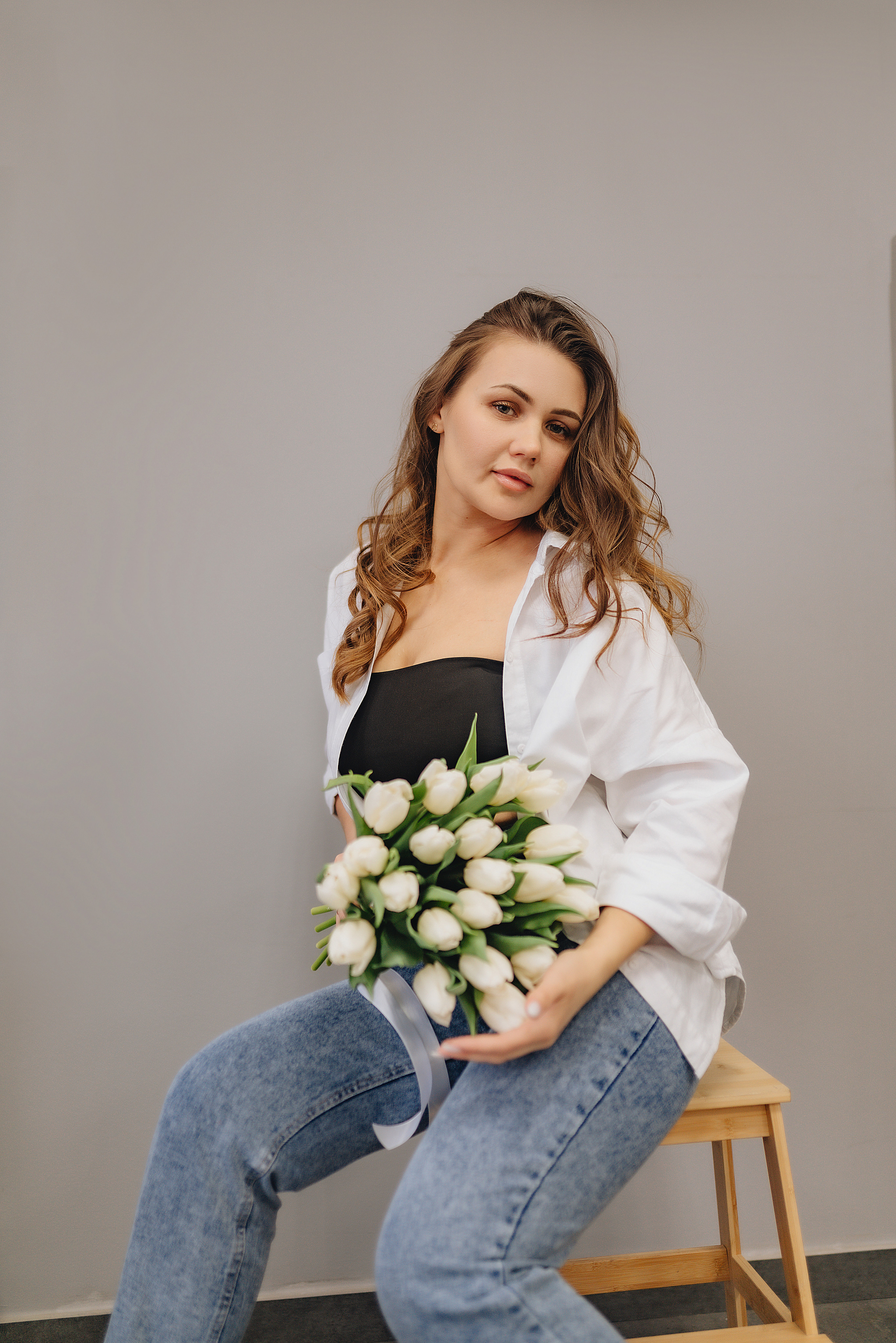 Анна | Фотодень с цветами. Фотограф Карина Шмулёва. Воронеж и область