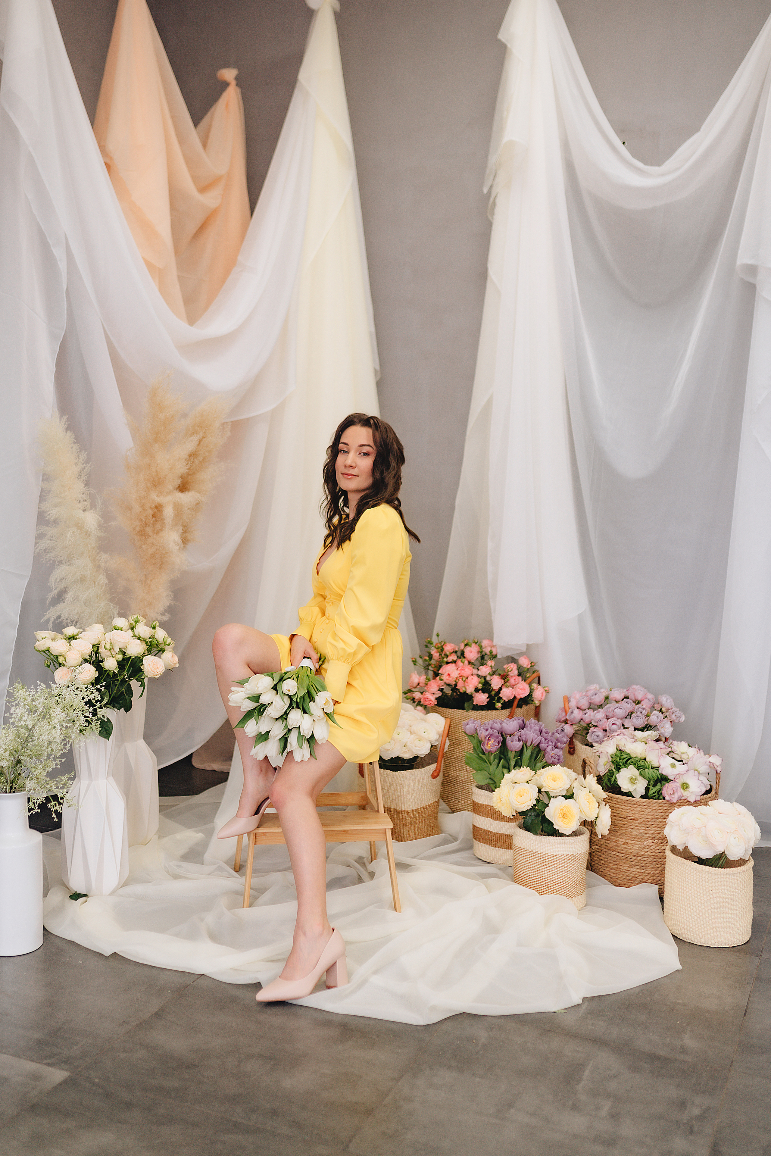 Анастасия | Фотодень с цветами. Фотограф Карина Шмулёва. Воронеж и область