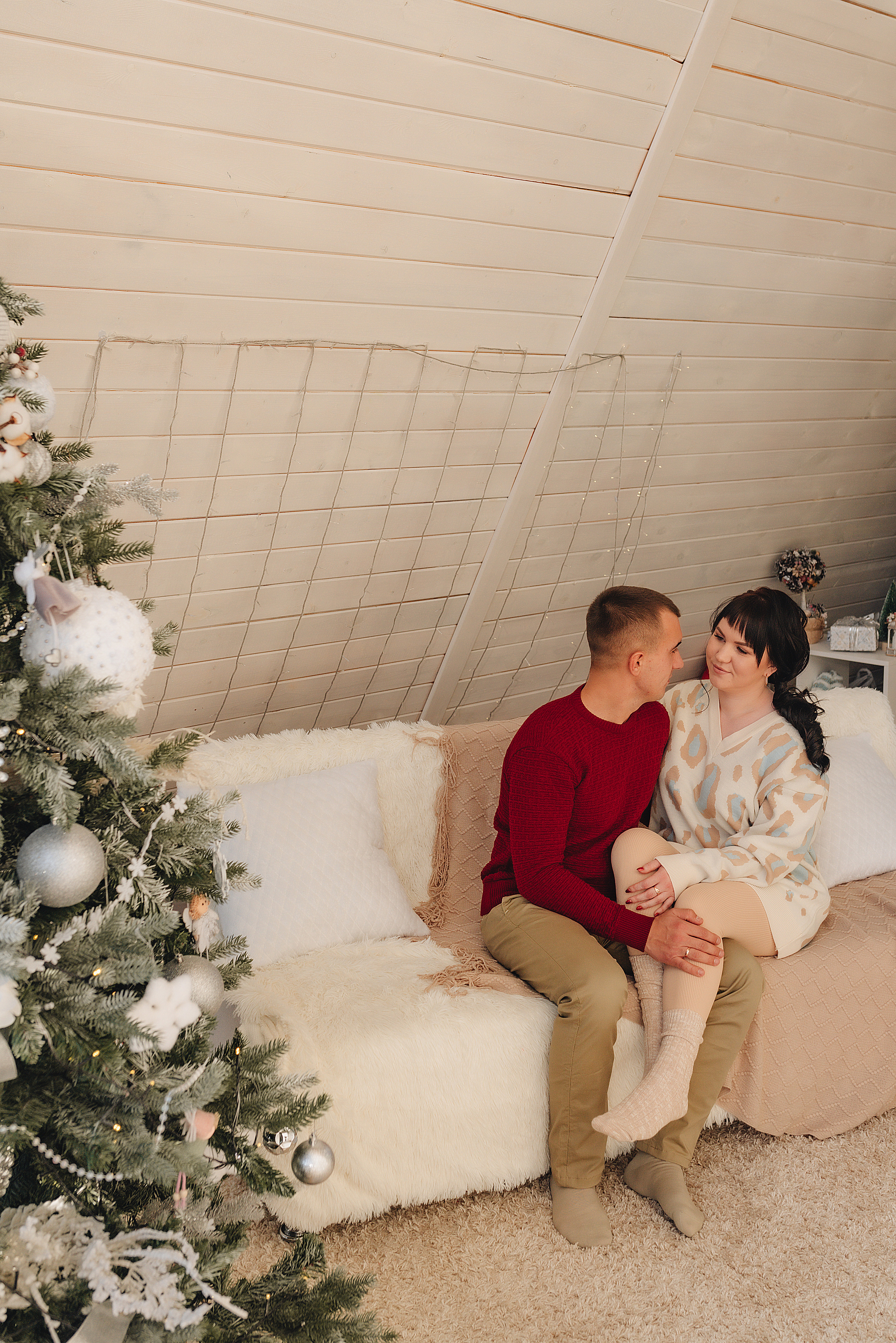 Семья Соколовых | Новогодний фотодень. Фотограф Карина Шмулёва. Воронеж и область