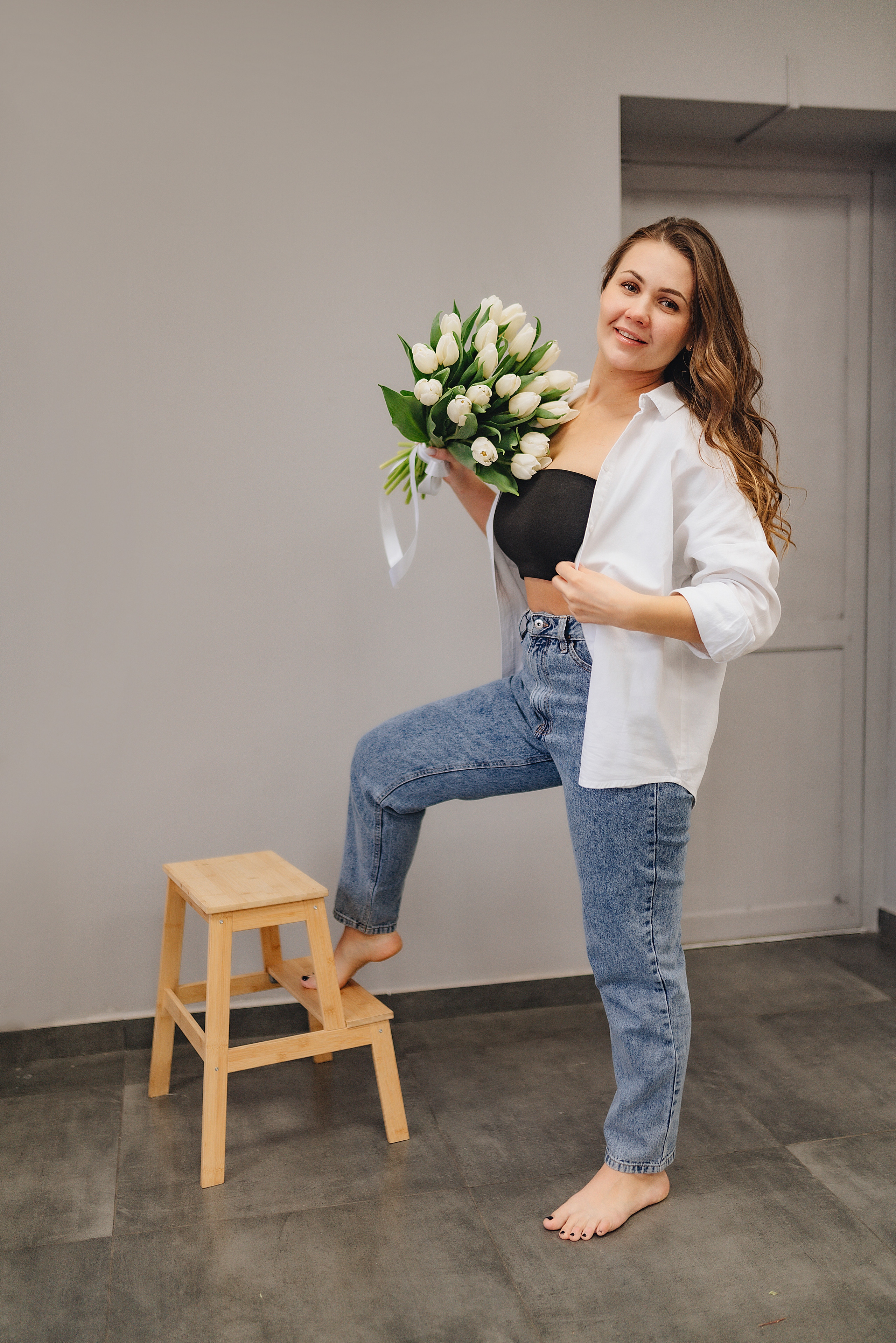 Анна | Фотодень с цветами. Фотограф Карина Шмулёва. Воронеж и область