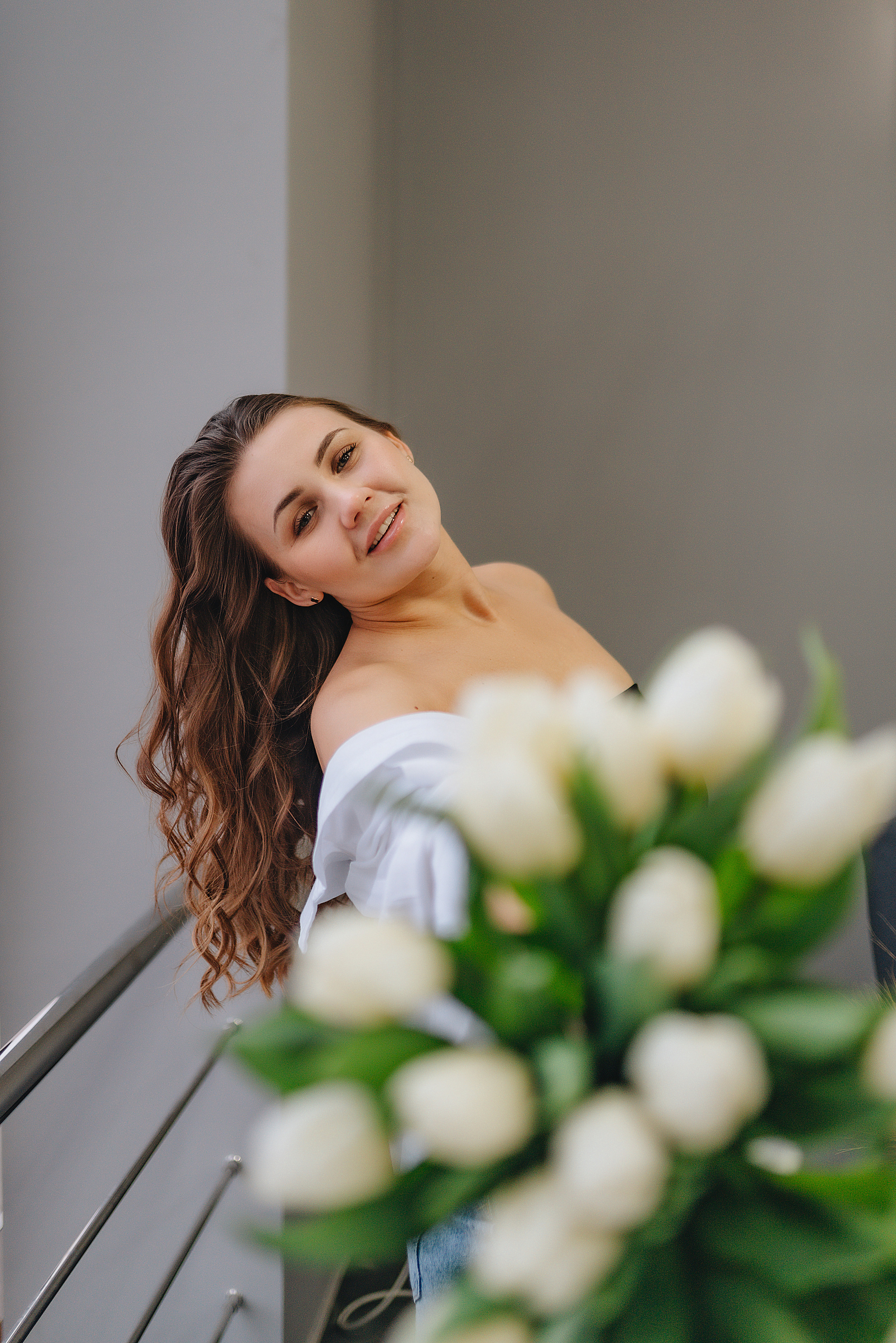 Анна | Фотодень с цветами. Фотограф Карина Шмулёва. Воронеж и область