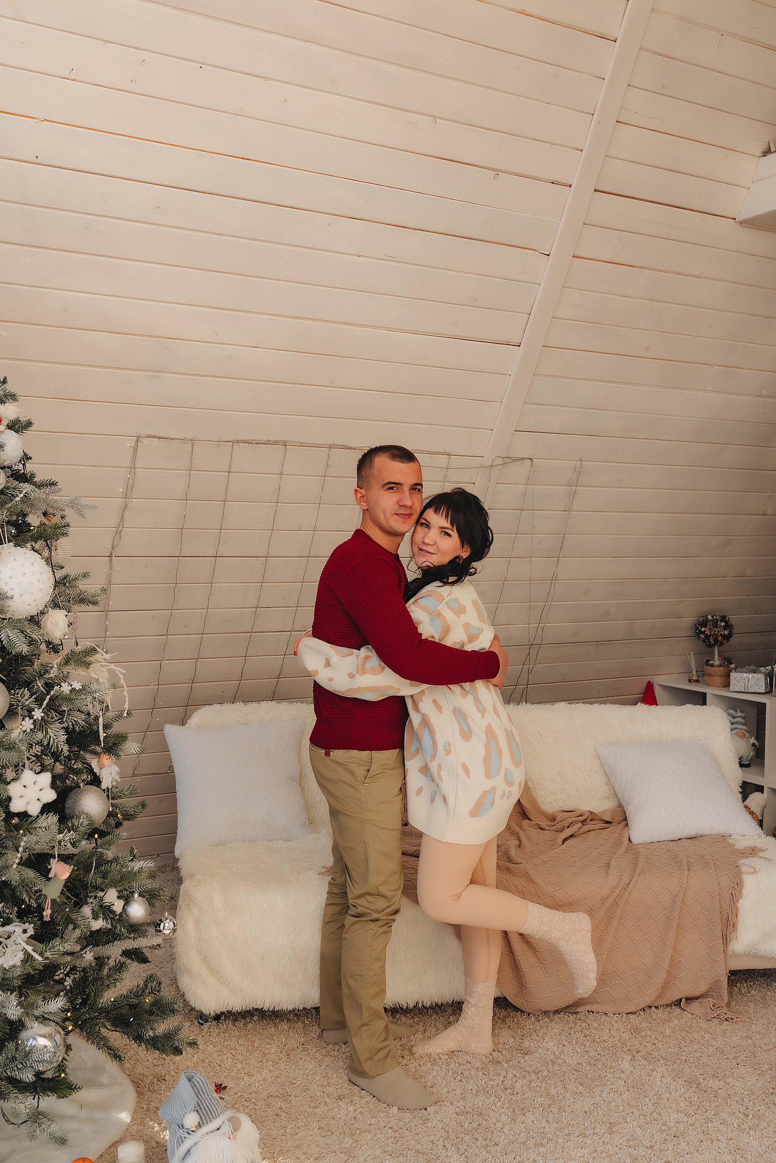 Семья Соколовых | Новогодний фотодень. Фотограф Карина Шмулёва. Воронеж и область