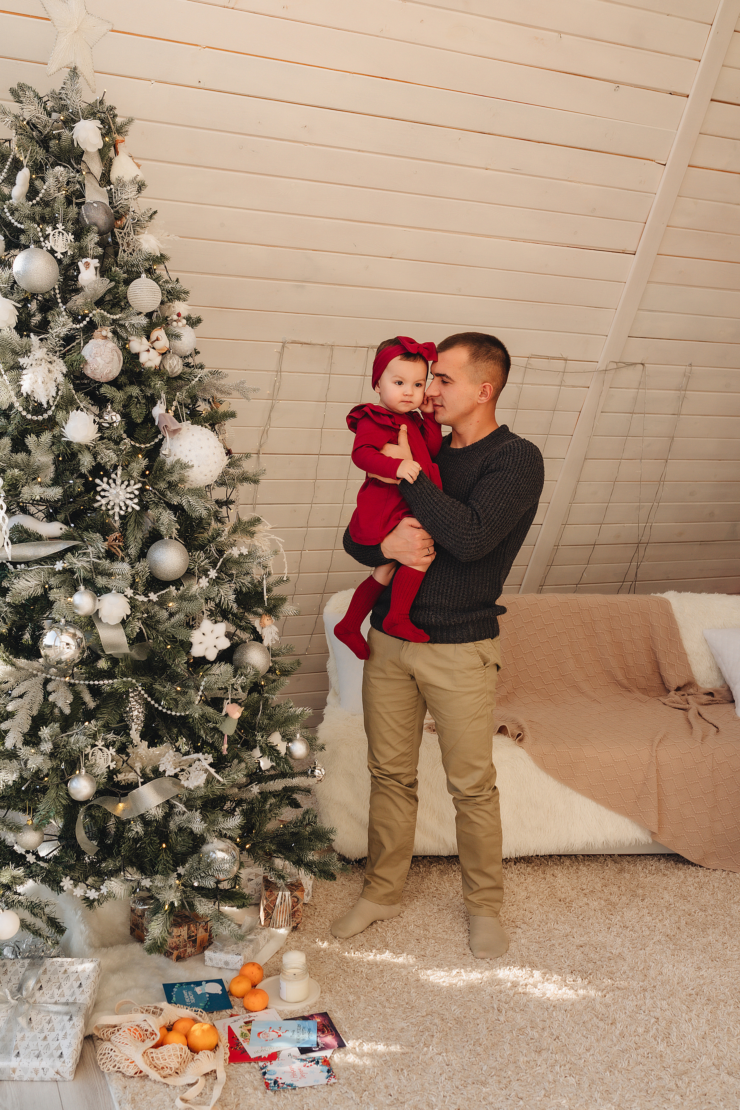 Семья Соколовых | Новогодний фотодень. Фотограф Карина Шмулёва. Воронеж и область