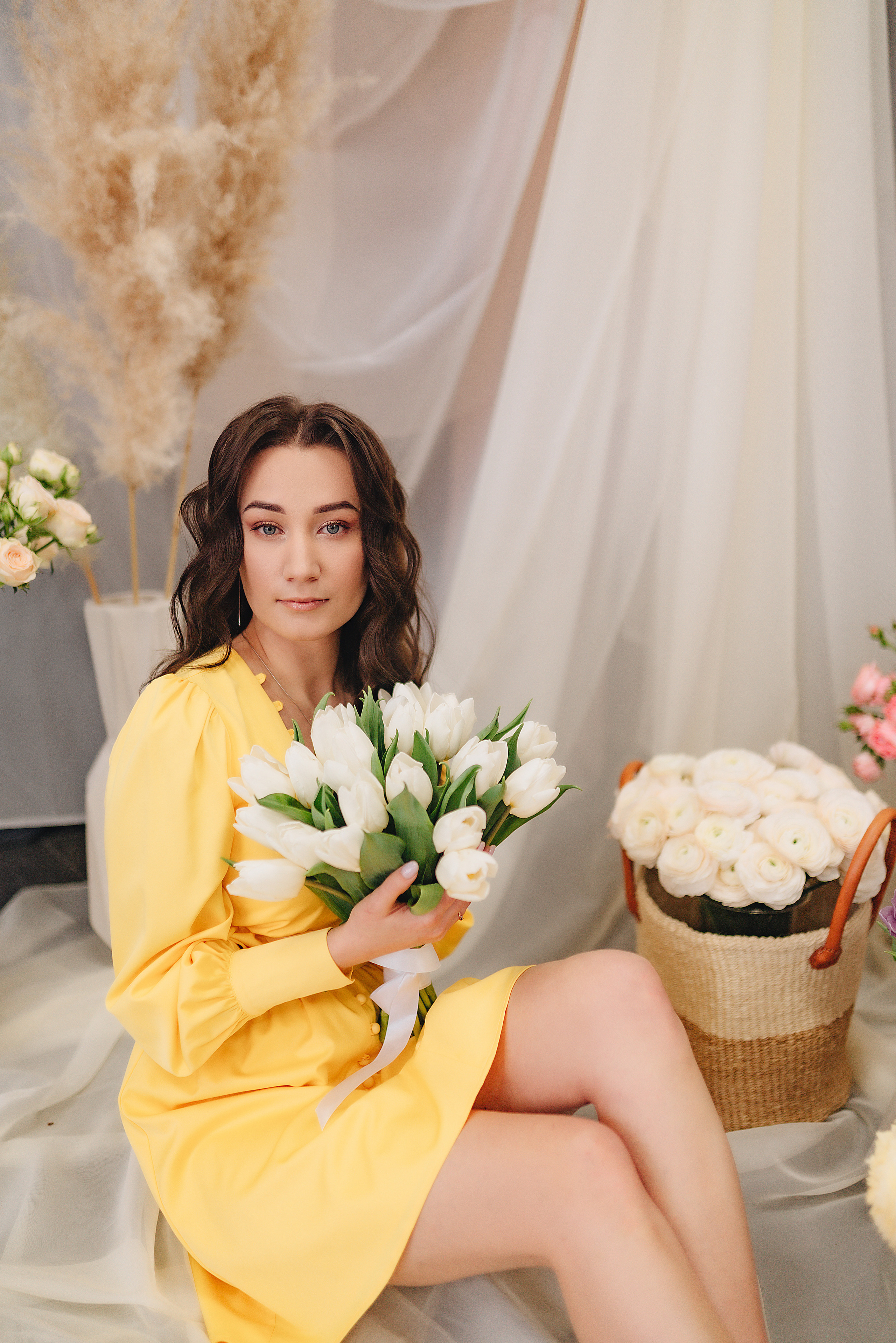 Анастасия | Фотодень с цветами. Фотограф Карина Шмулёва. Воронеж и область