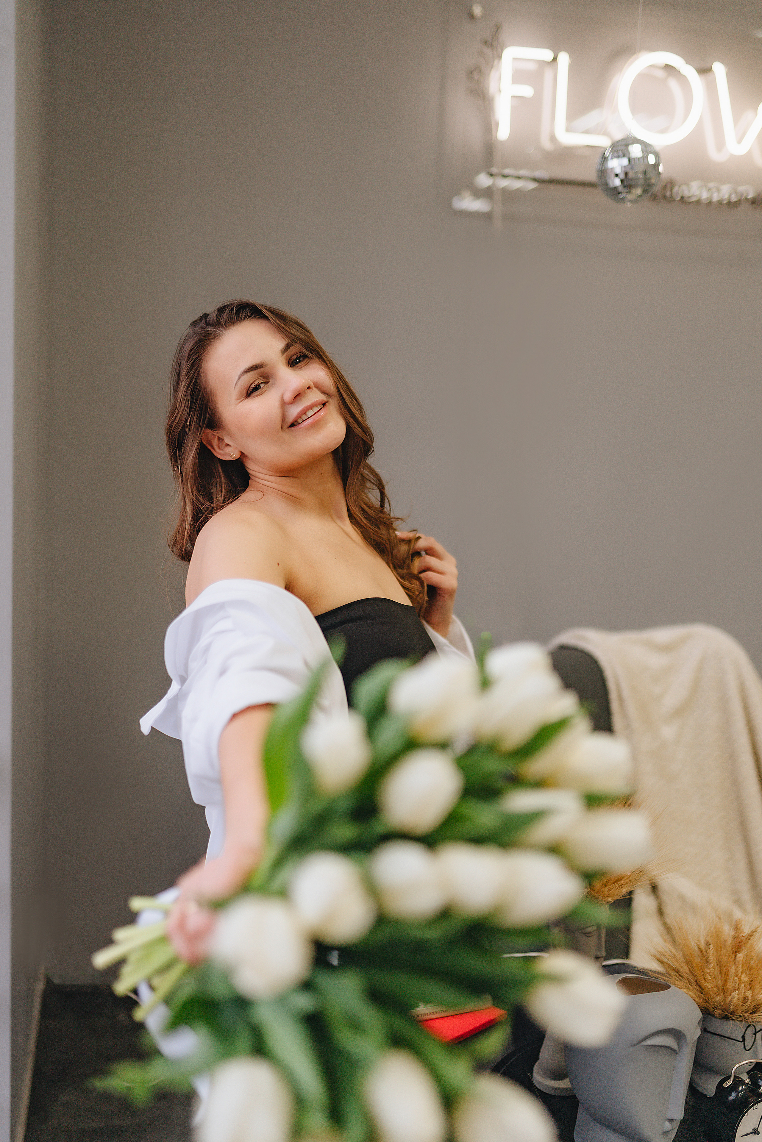 Анна | Фотодень с цветами. Фотограф Карина Шмулёва. Воронеж и область