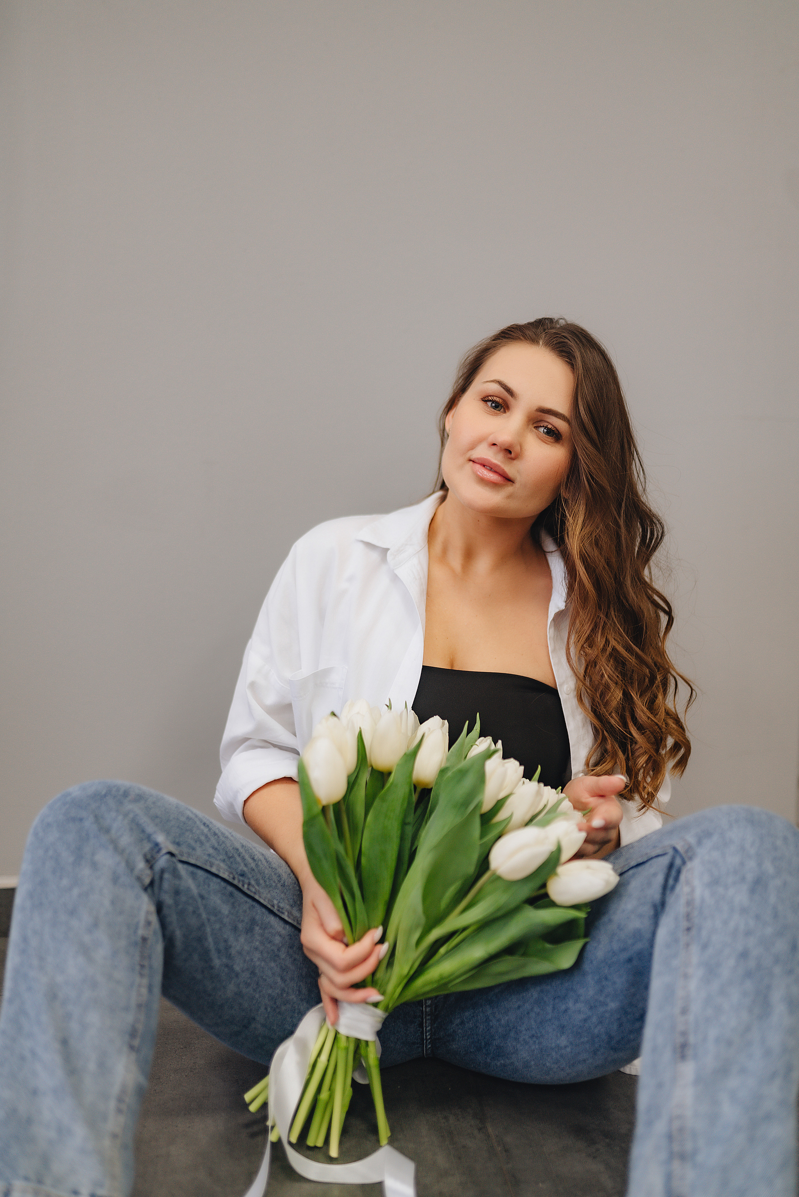 Анна | Фотодень с цветами. Фотограф Карина Шмулёва. Воронеж и область