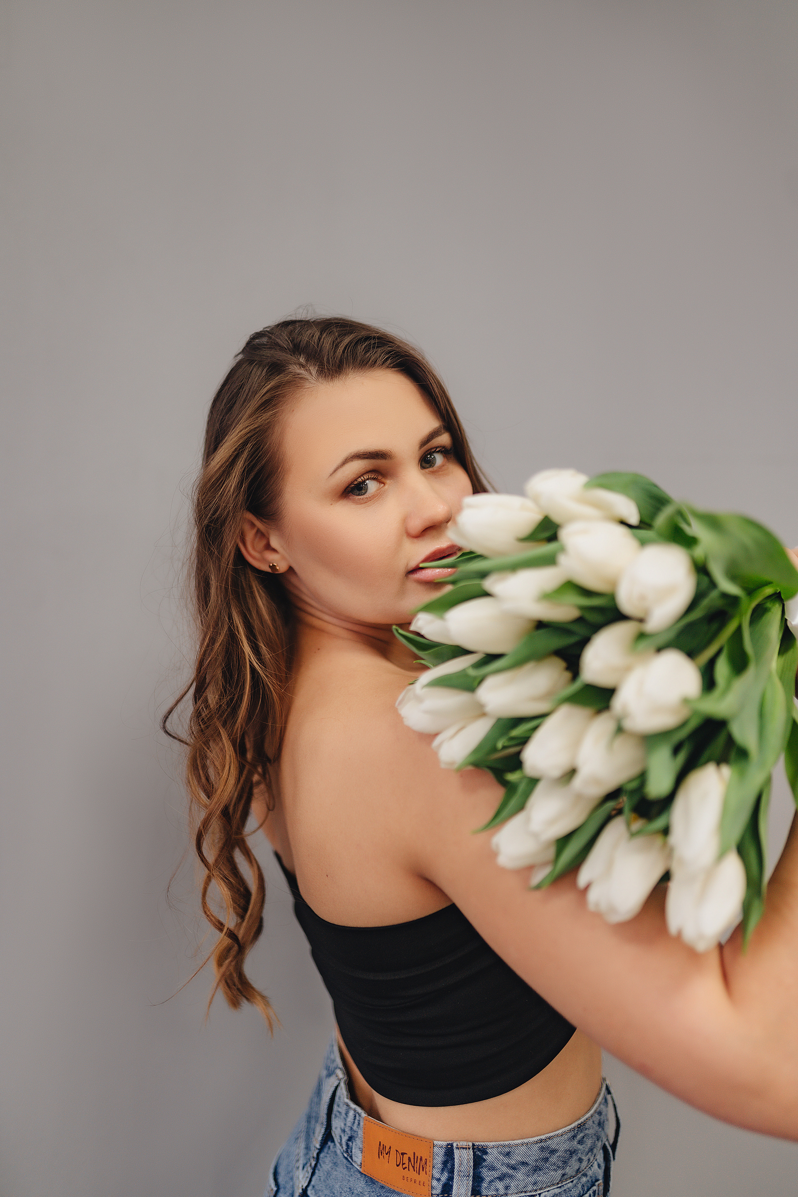 Анна | Фотодень с цветами. Фотограф Карина Шмулёва. Воронеж и область