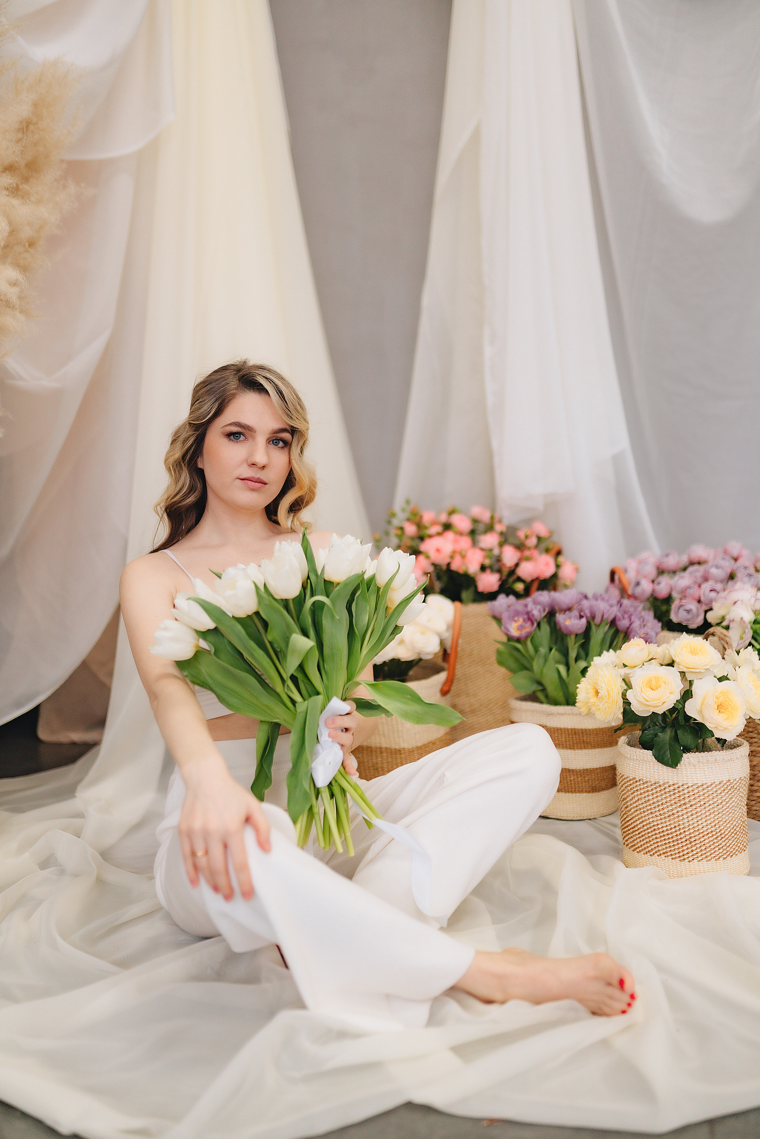 Кристина | Фотодень с цветами. Фотограф Карина Шмулёва. Воронеж и область