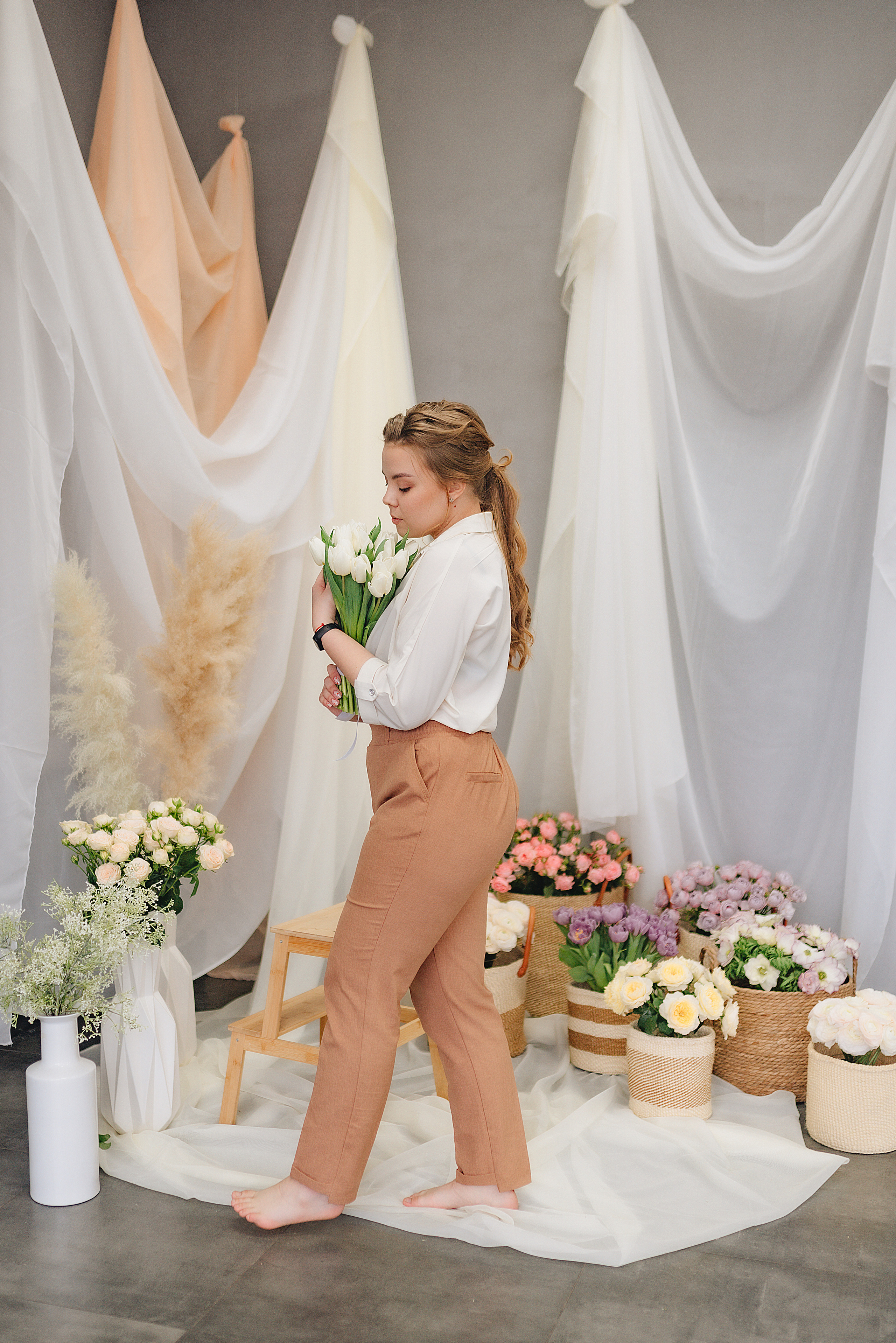 Елизавета | Фотодень с цветами. Фотограф Карина Шмулёва. Воронеж и область