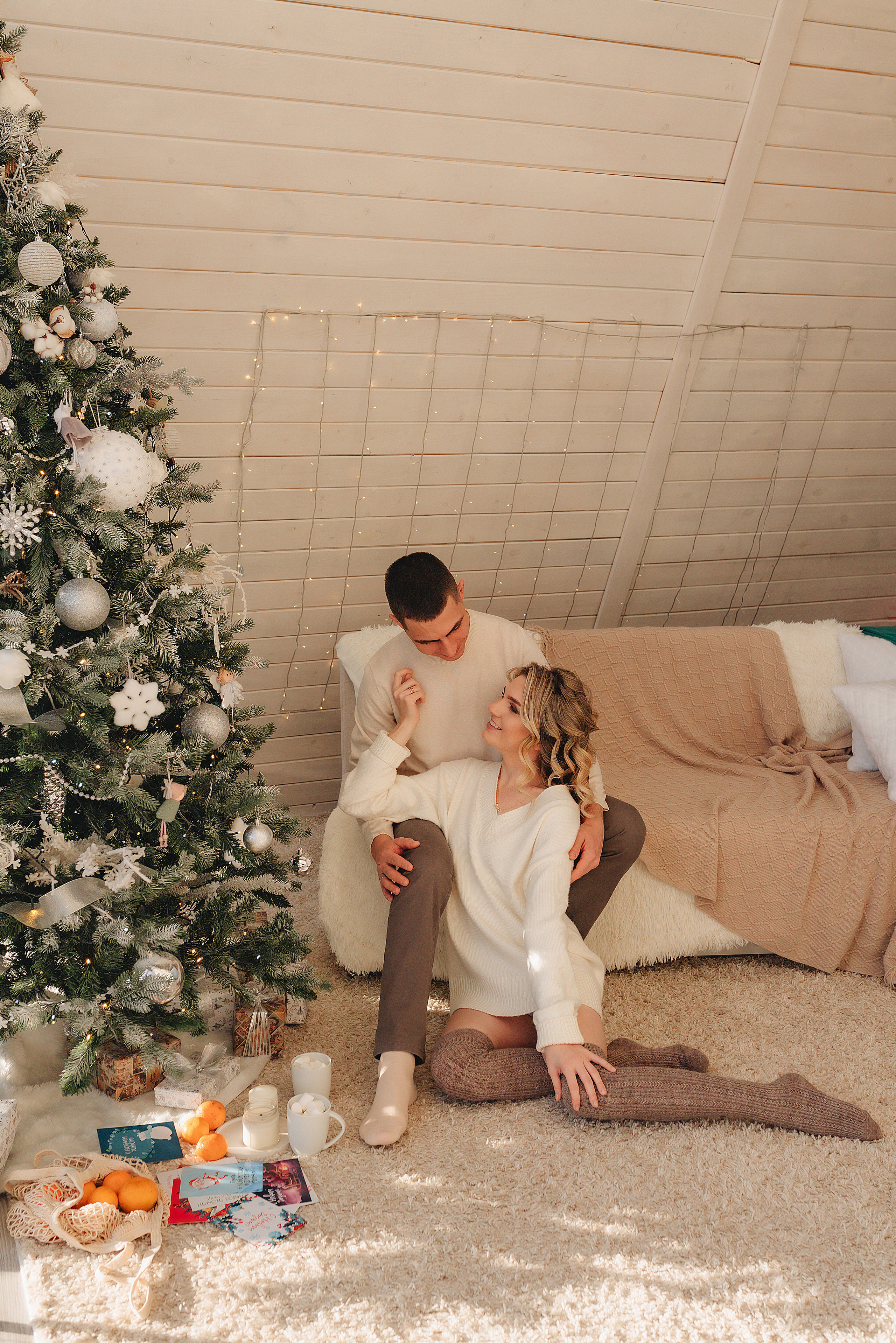 Кристина и Вадим | Новогодний фотодень. Фотограф Карина Шмулёва. Воронеж и область