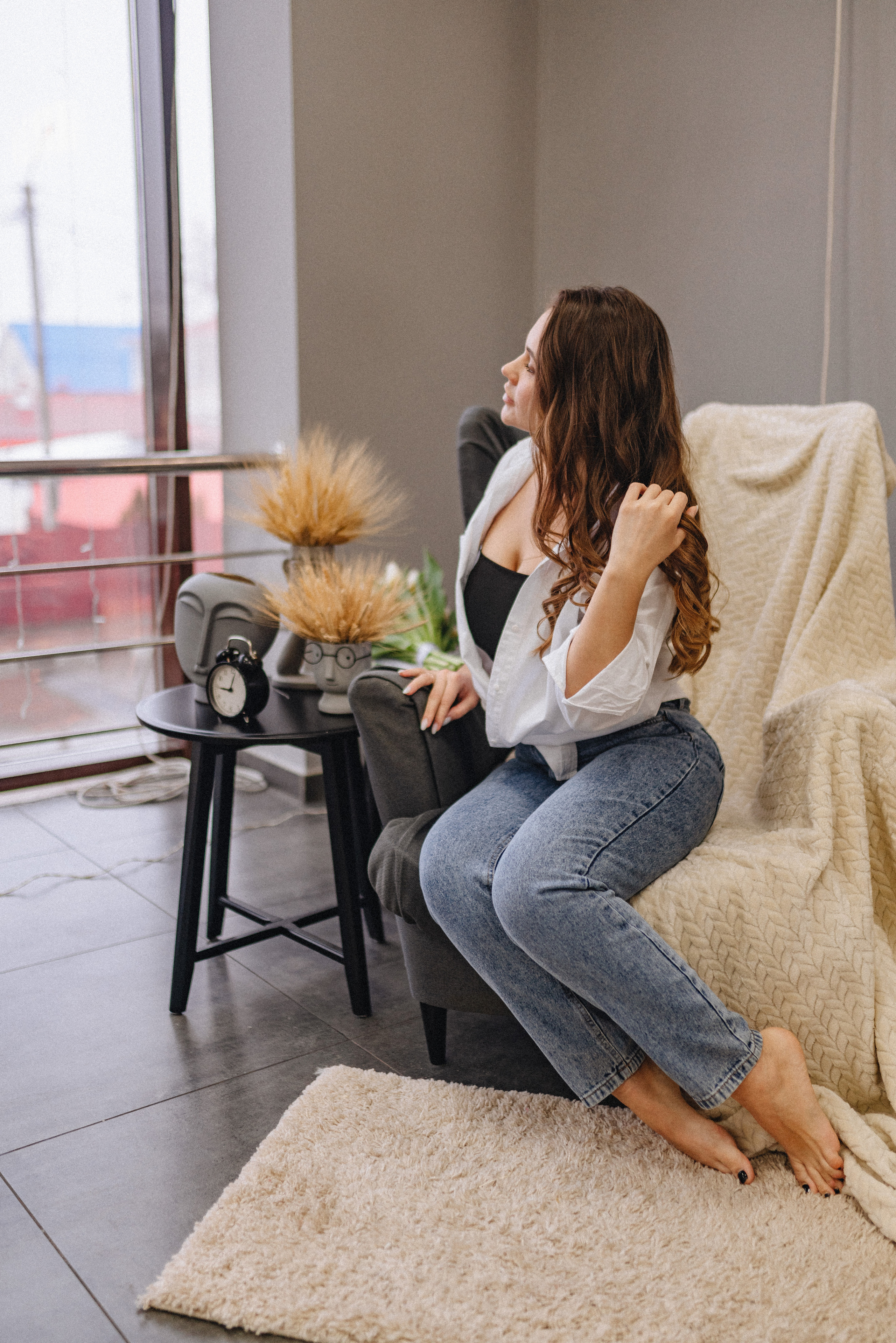 Анна | Фотодень с цветами. Фотограф Карина Шмулёва. Воронеж и область