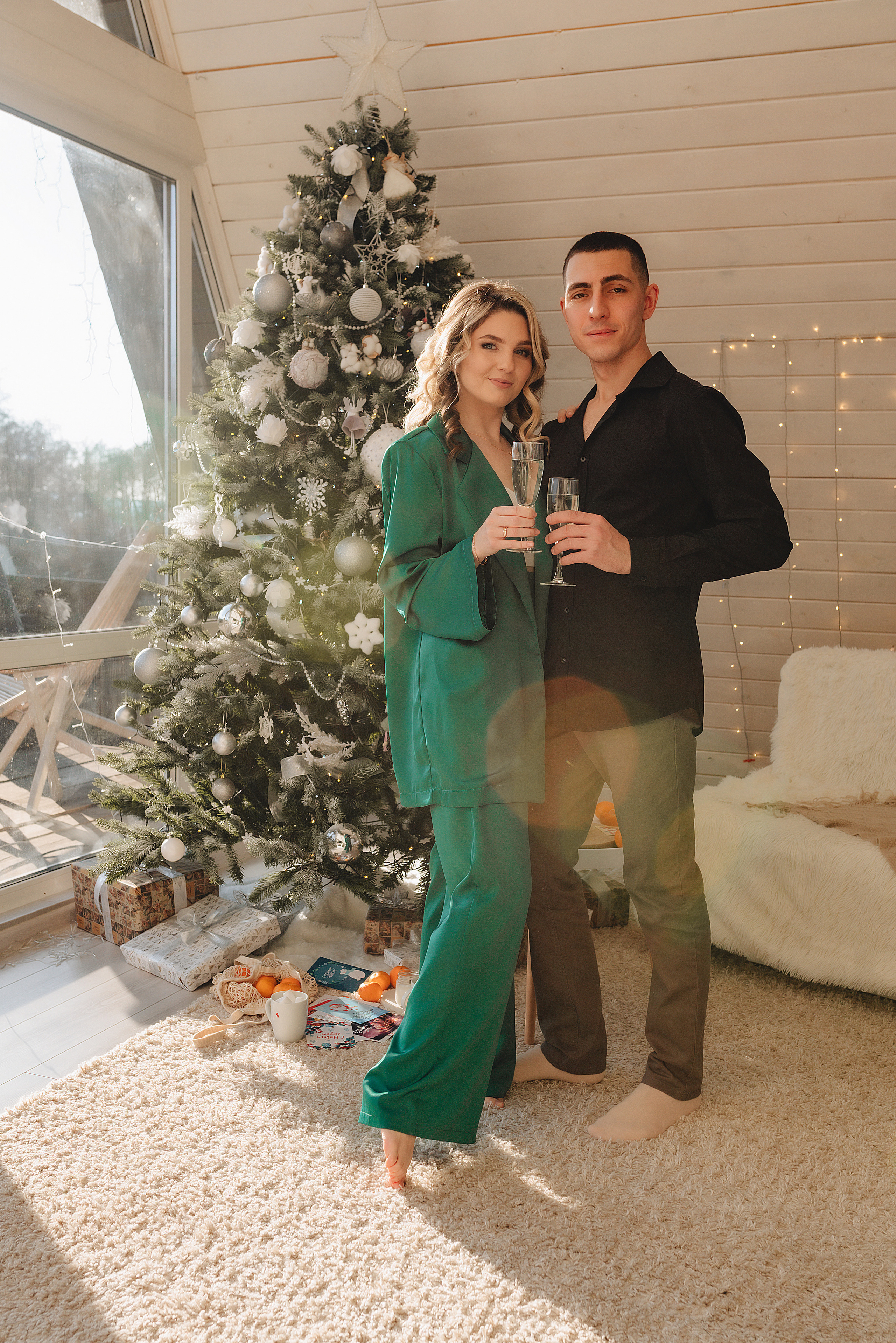 Кристина и Вадим | Новогодний фотодень. Фотограф Карина Шмулёва. Воронеж и область