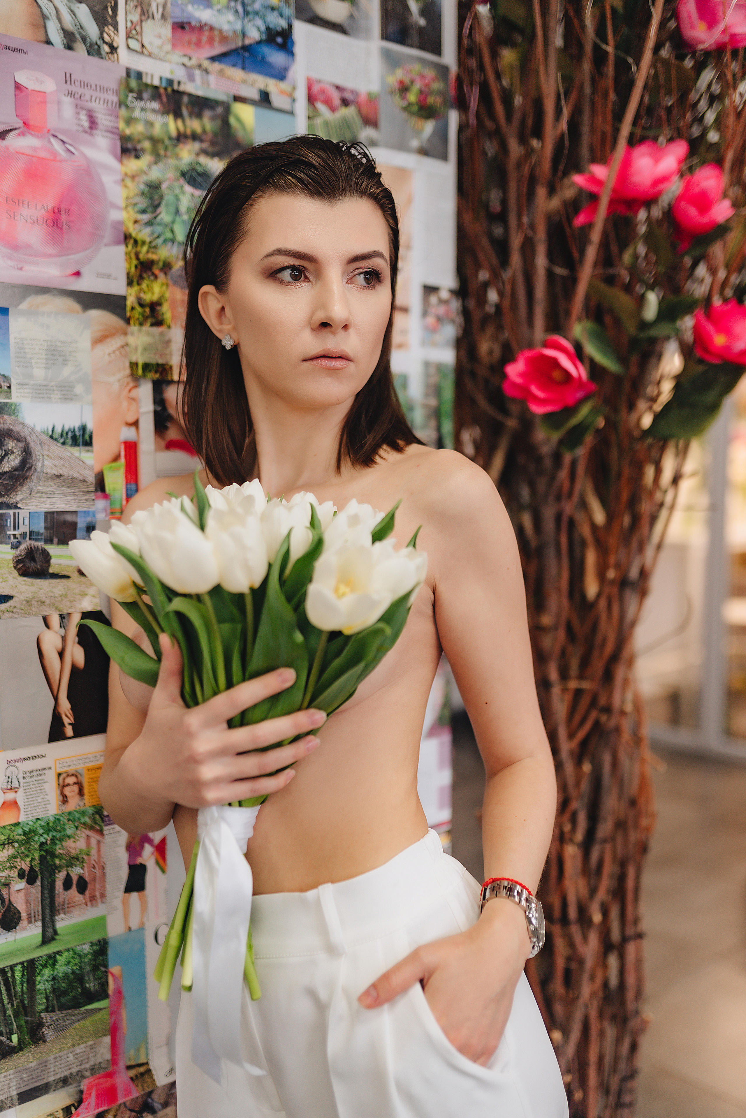 Олеся | Фотодень с цветами. Фотограф Карина Шмулёва. Воронеж и область