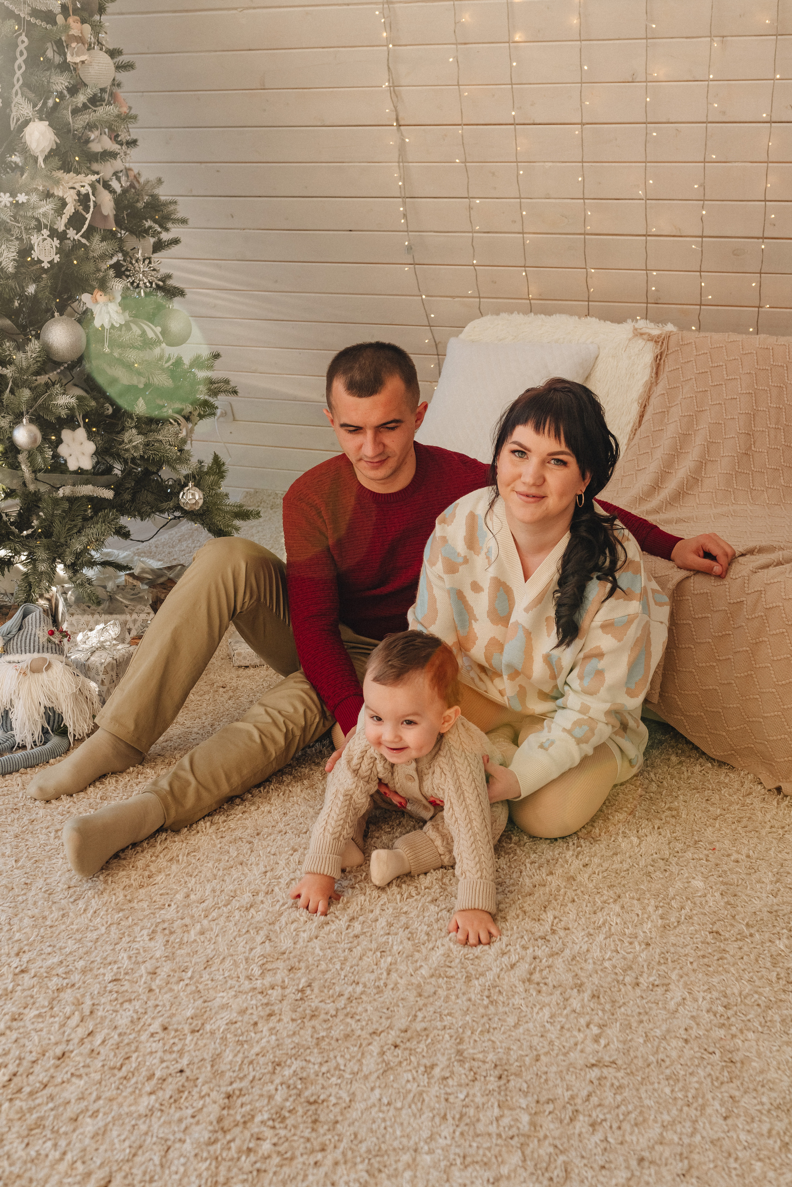 Семья Соколовых | Новогодний фотодень. Фотограф Карина Шмулёва. Воронеж и область