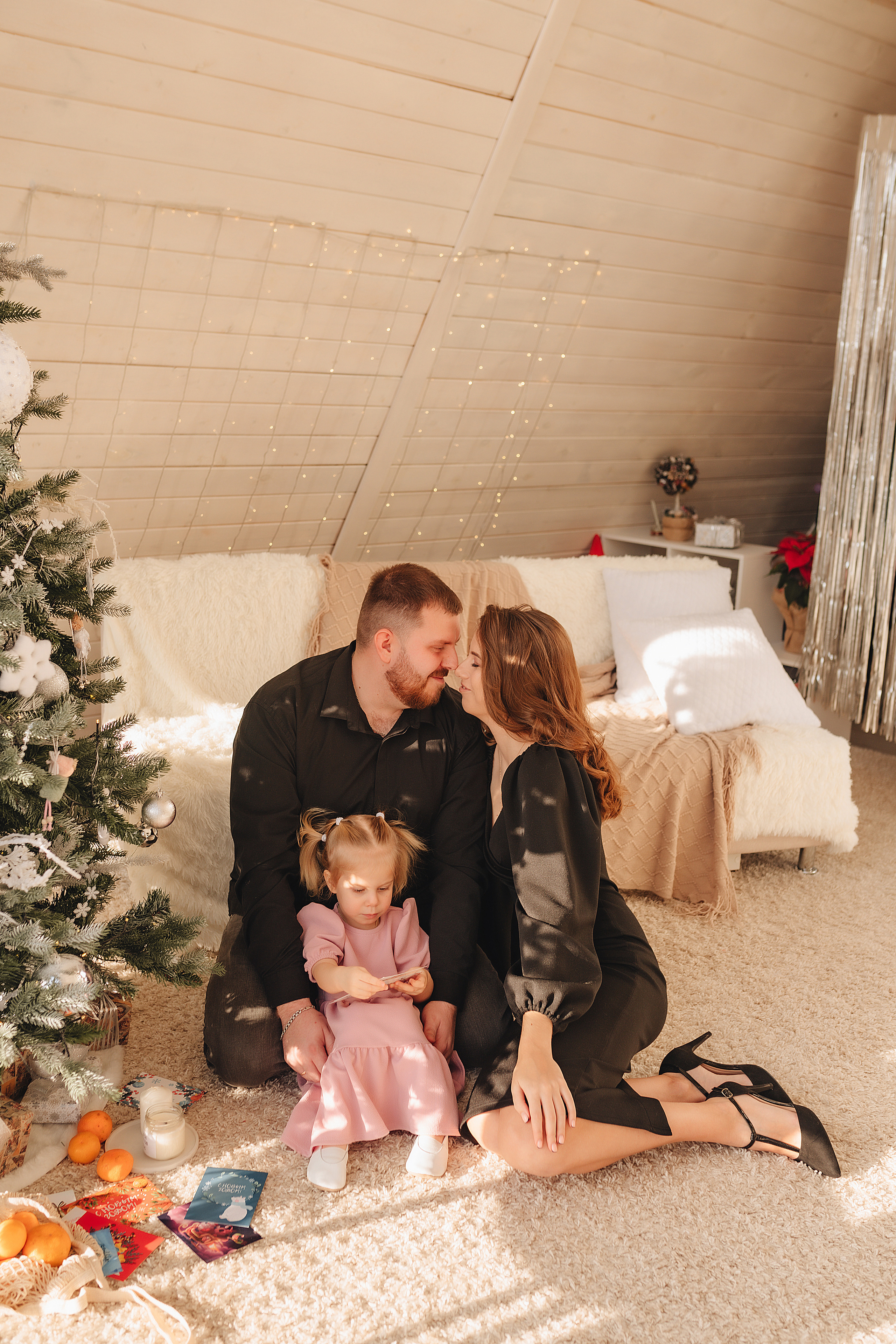 Семья Ивашко | Новогодний фотодень. Фотограф Карина Шмулёва. Воронеж и область