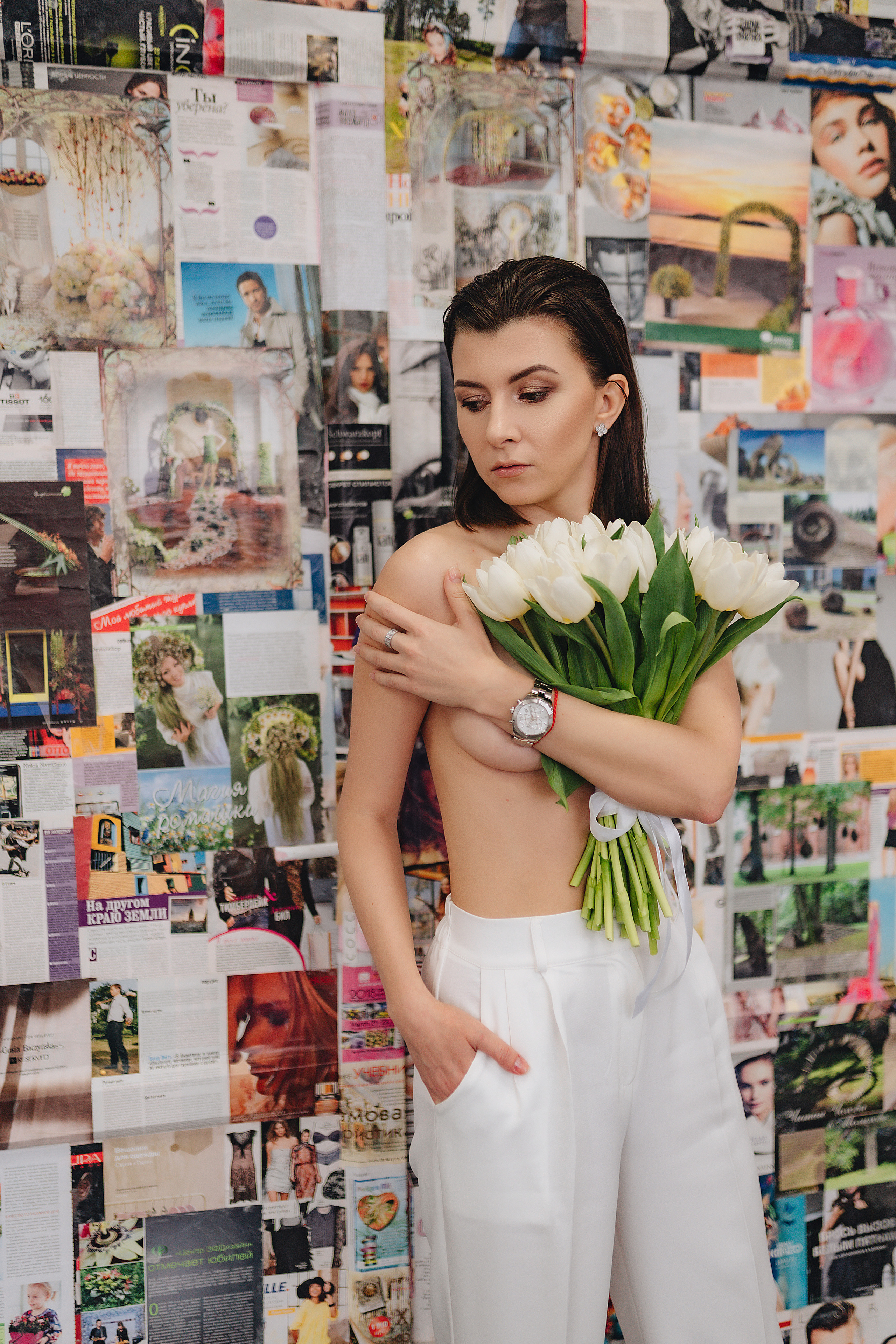 Олеся | Фотодень с цветами. Фотограф Карина Шмулёва. Воронеж и область