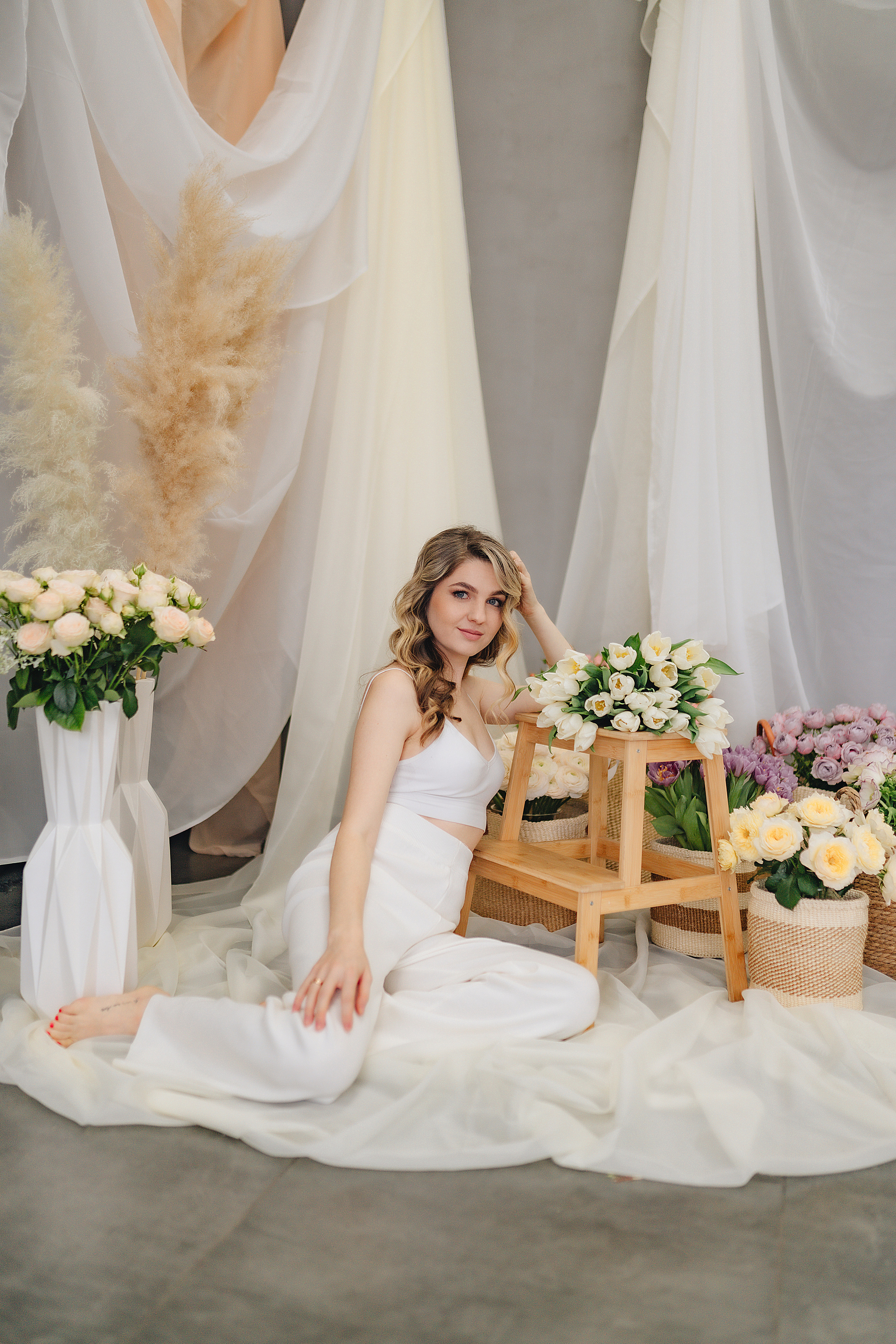 Кристина | Фотодень с цветами. Фотограф Карина Шмулёва. Воронеж и область