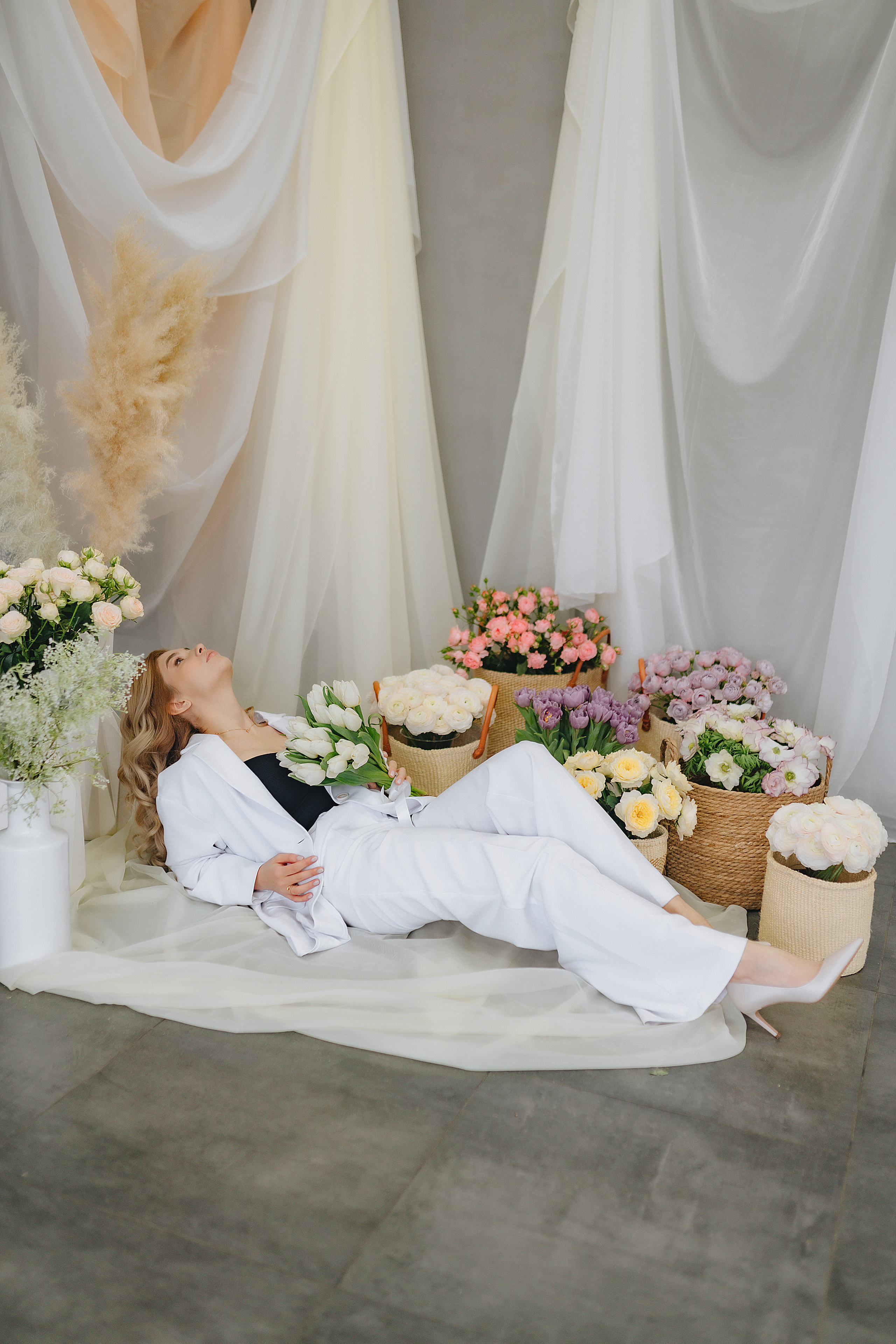 Алина | Фотодень с цветами. Фотограф Карина Шмулёва. Воронеж и область