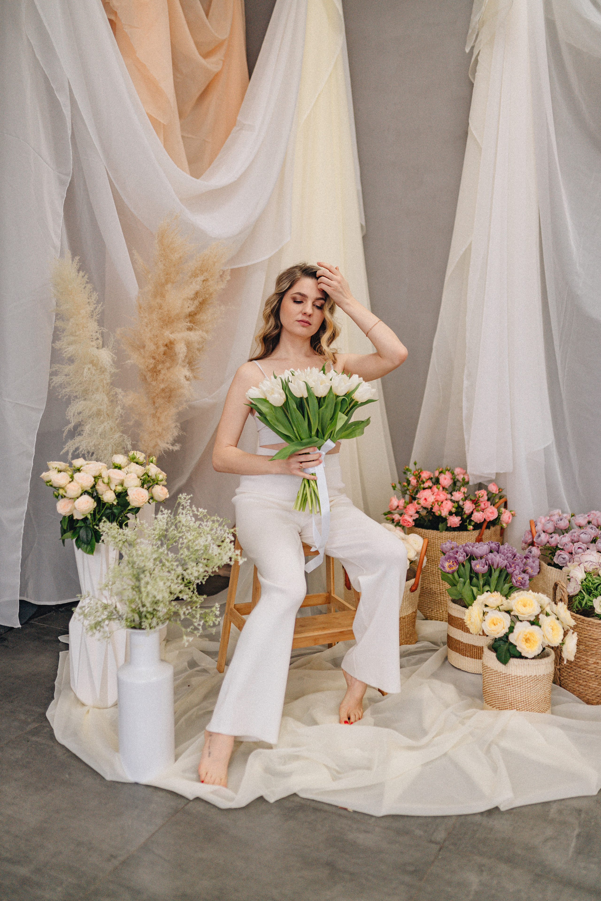 Кристина | Фотодень с цветами. Фотограф Карина Шмулёва. Воронеж и область