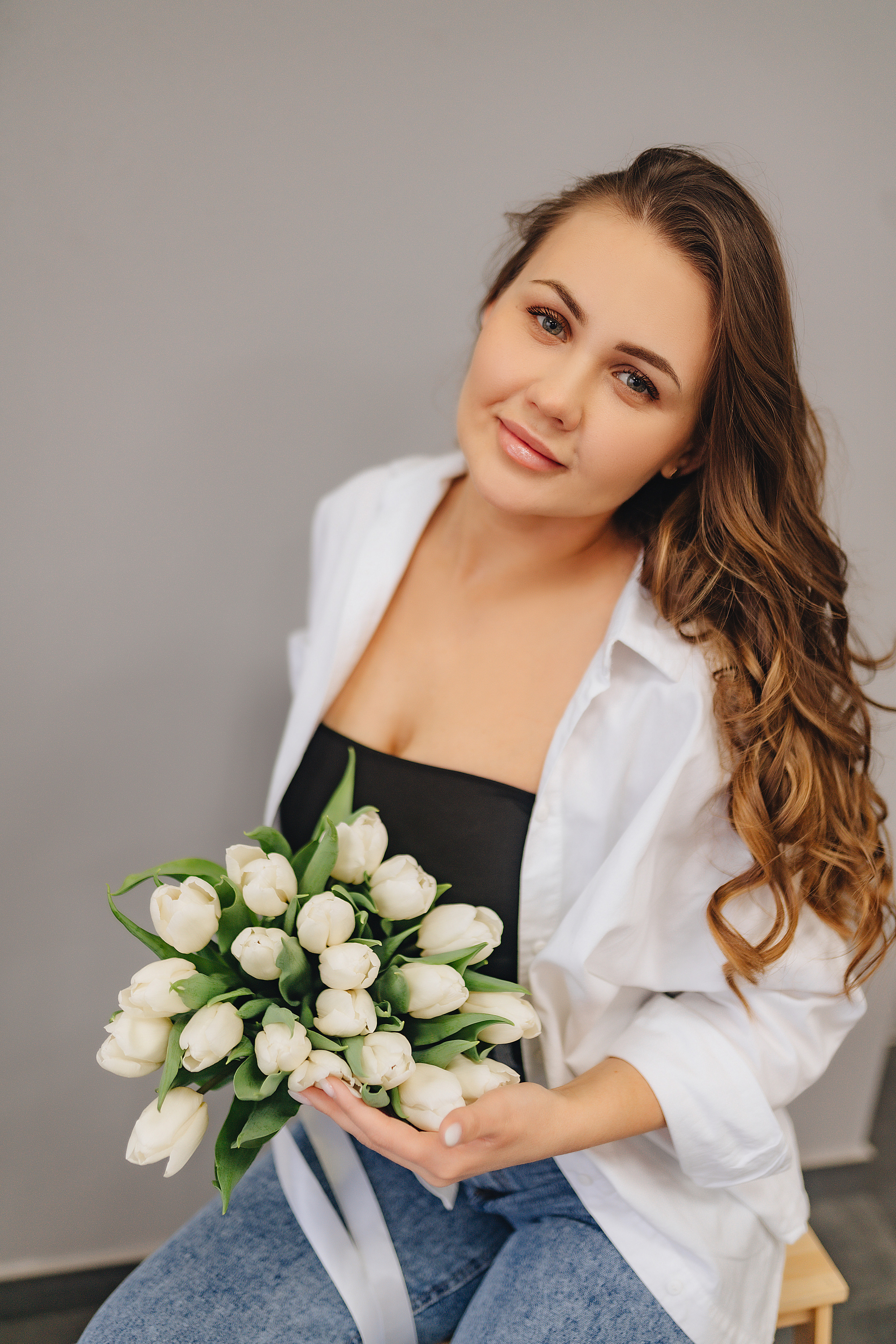 Анна | Фотодень с цветами. Фотограф Карина Шмулёва. Воронеж и область