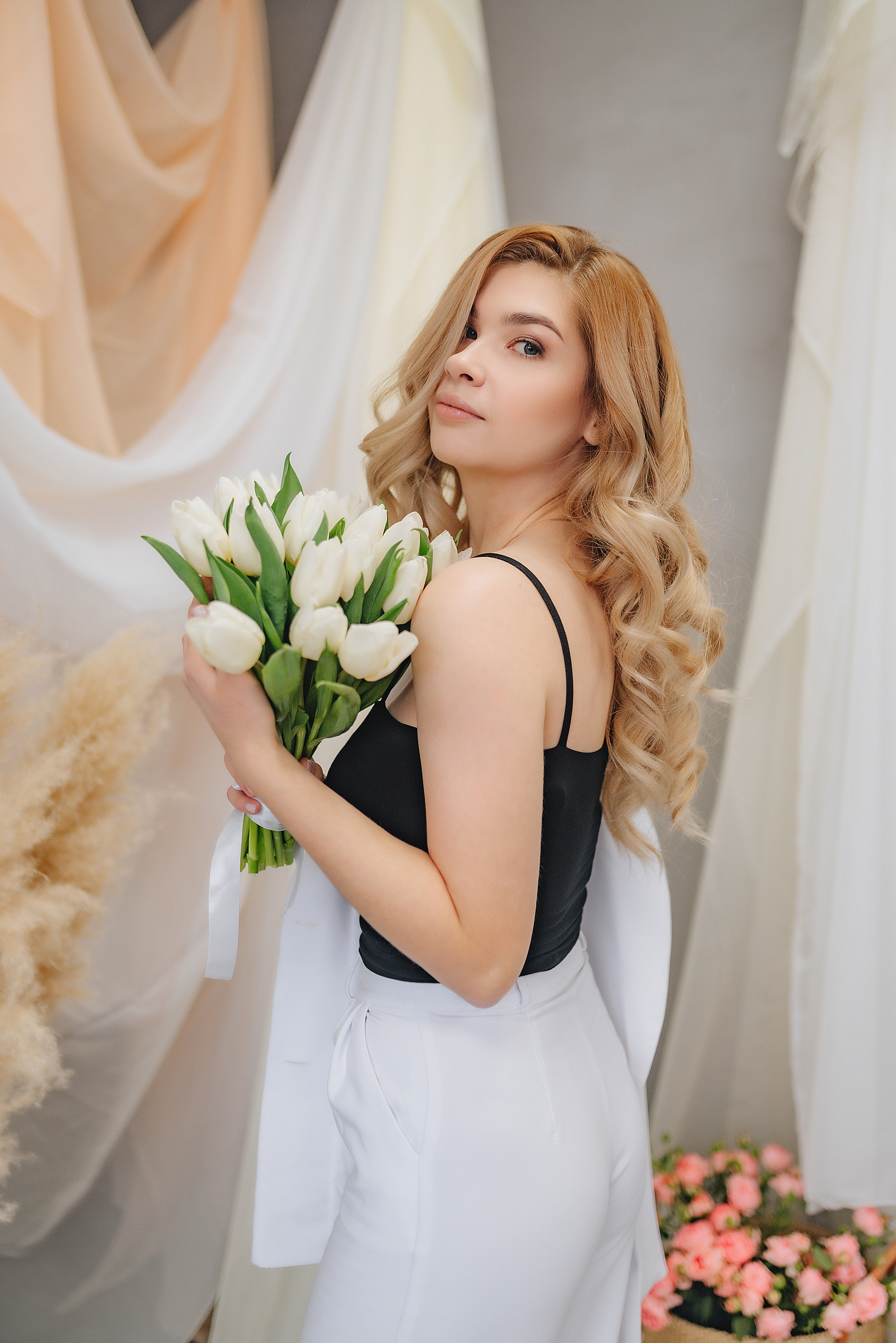 Алина | Фотодень с цветами. Фотограф Карина Шмулёва. Воронеж и область