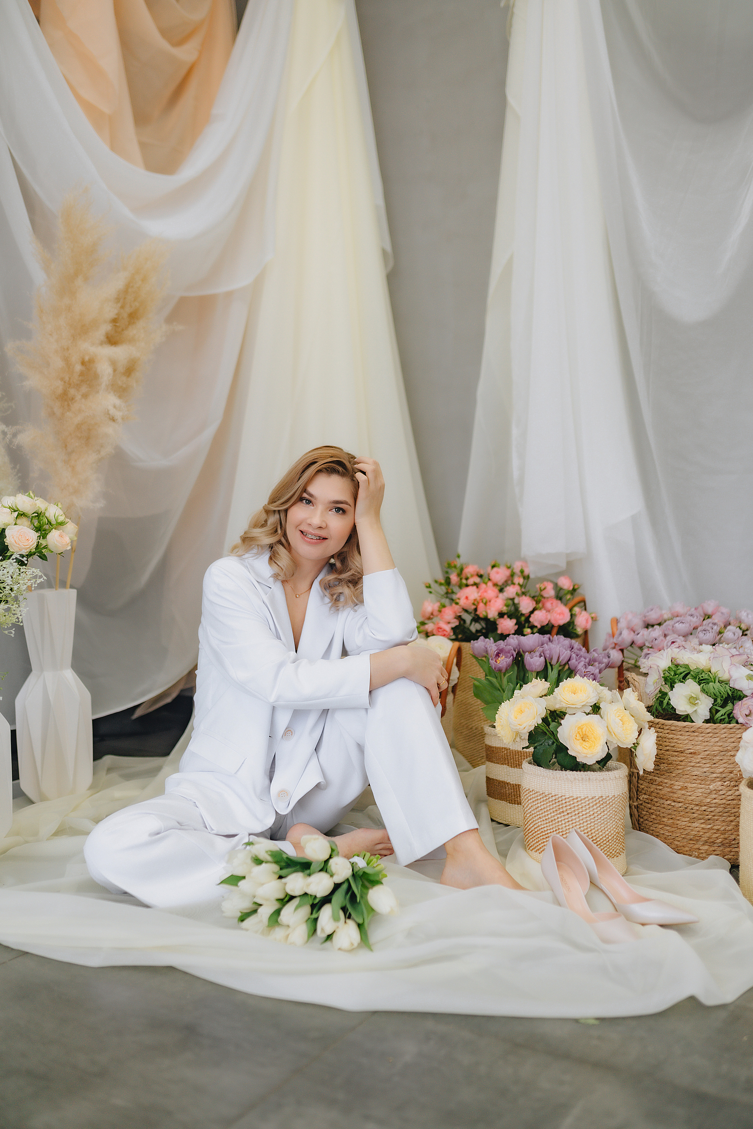 Алина | Фотодень с цветами. Фотограф Карина Шмулёва. Воронеж и область