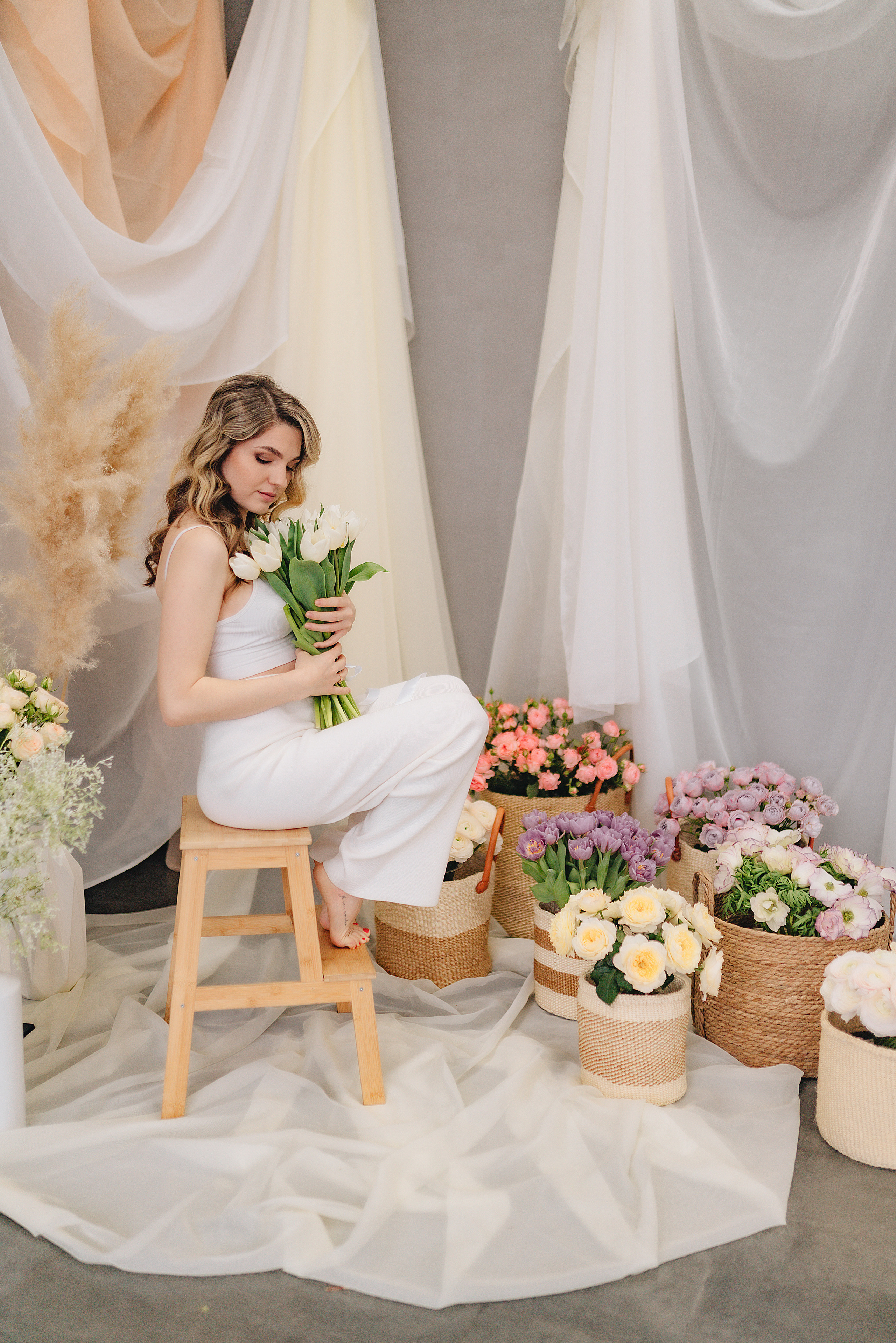 Кристина | Фотодень с цветами. Фотограф Карина Шмулёва. Воронеж и область