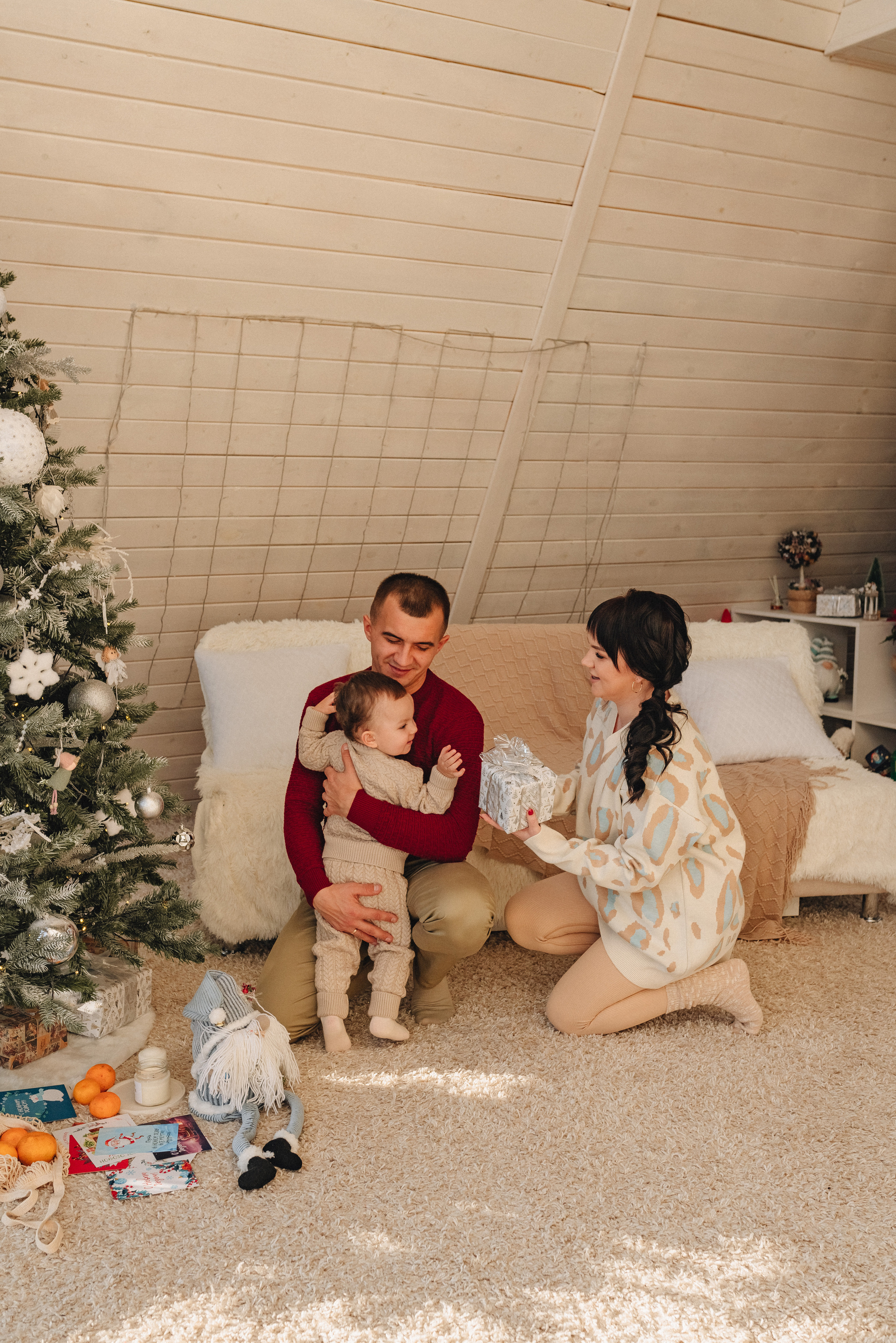 Семья Соколовых | Новогодний фотодень. Фотограф Карина Шмулёва. Воронеж и область