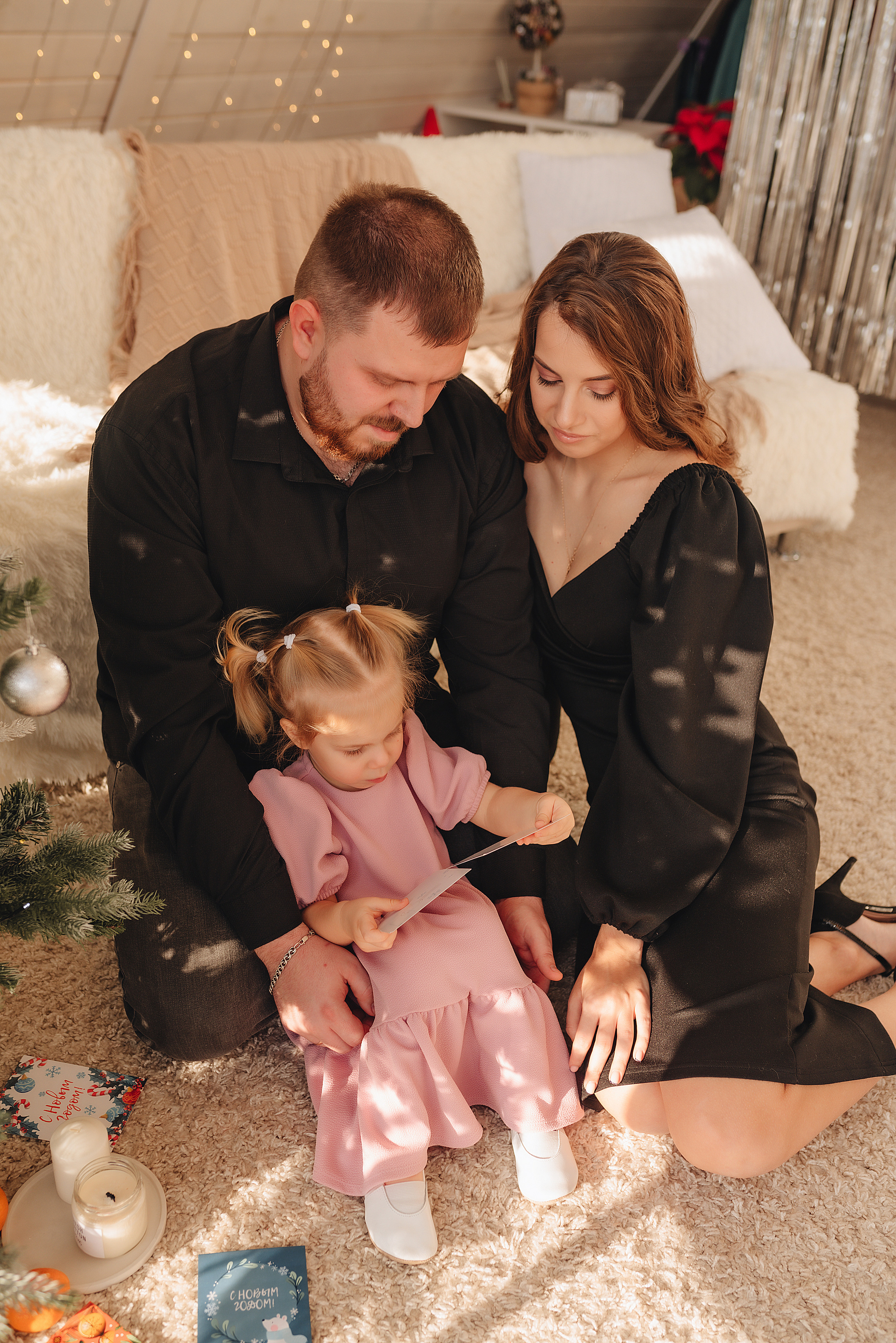 Семья Ивашко | Новогодний фотодень. Фотограф Карина Шмулёва. Воронеж и область