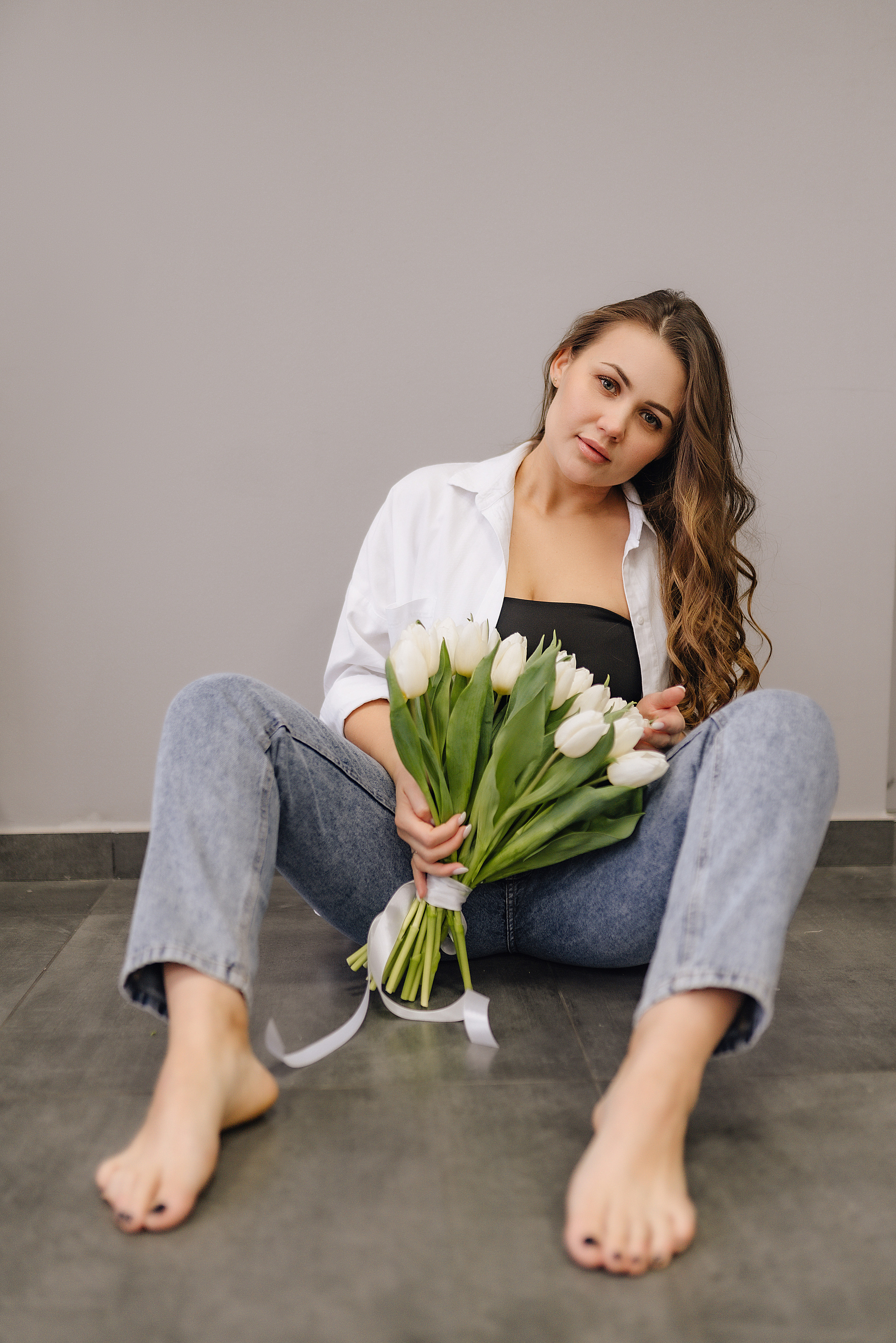 Анна | Фотодень с цветами. Фотограф Карина Шмулёва. Воронеж и область
