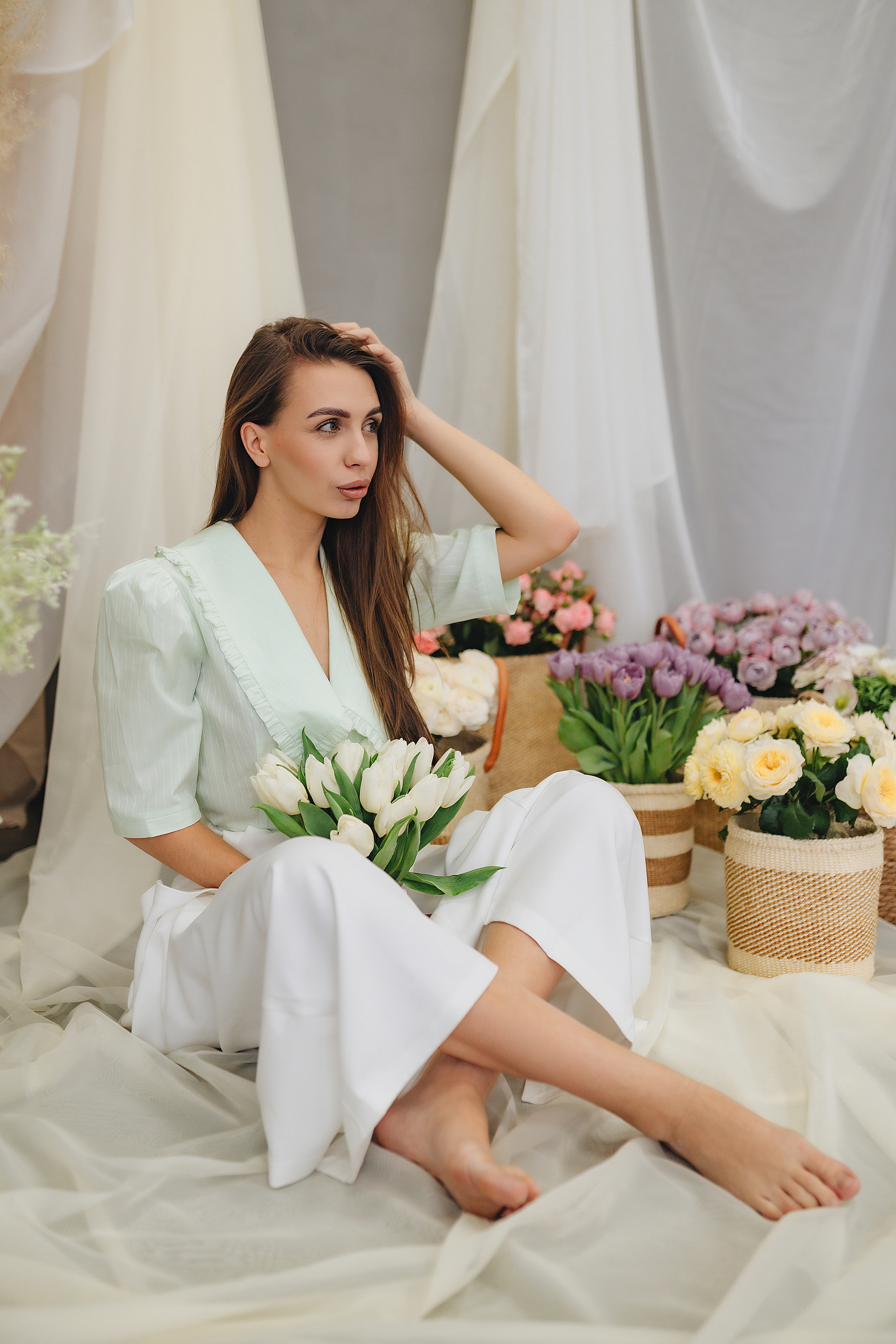 Юлия | Фотодень с цветами. Фотограф Карина Шмулёва. Воронеж и область