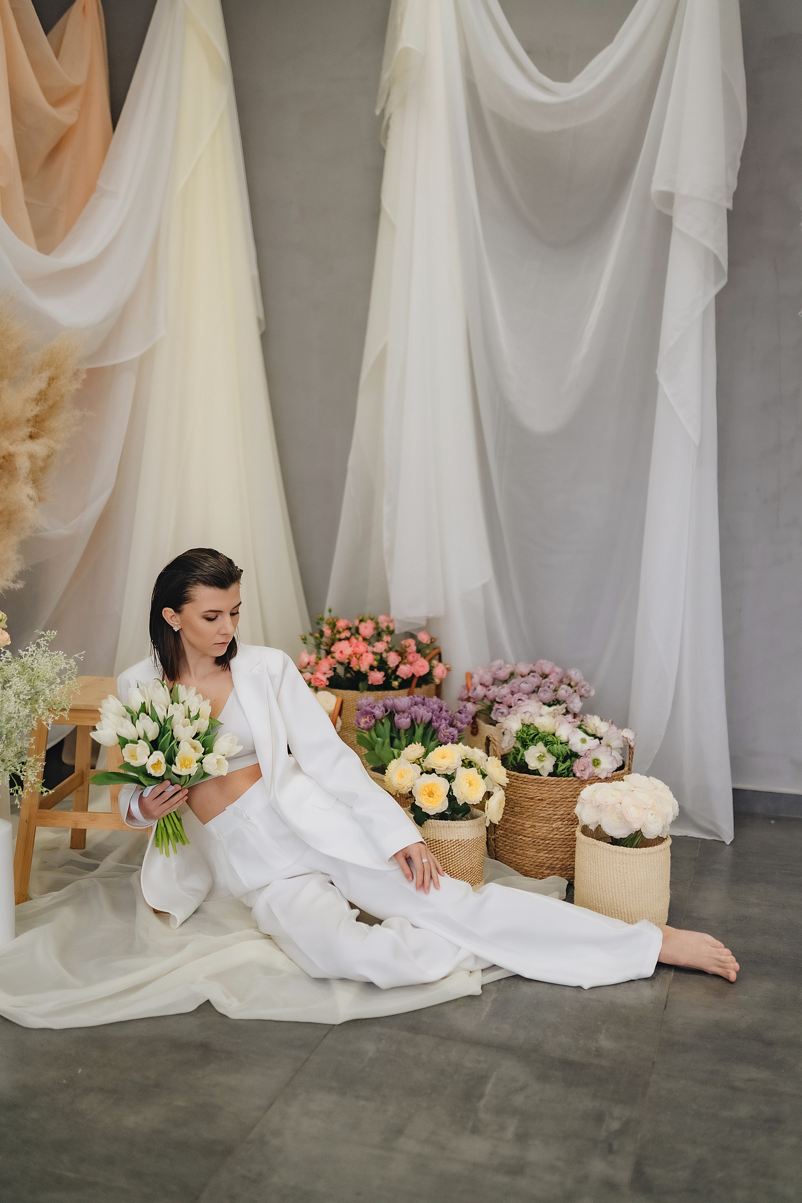 Олеся | Фотодень с цветами. Фотограф Карина Шмулёва. Воронеж и область